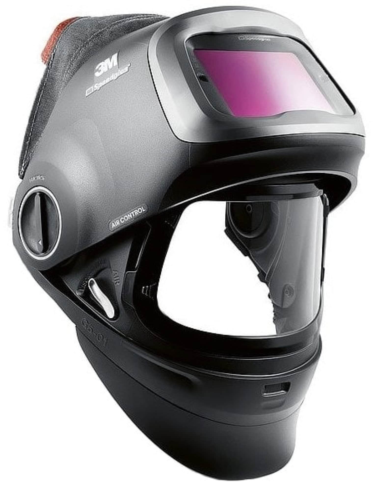 3M™ Speedglas™ Schweißmaske G5-01 mit Schweißfilter G5-01/03NC, 611110, TH3, 4A/3B, Kopfband + Textilkopfschutz; Teile: [611100 + 630010]