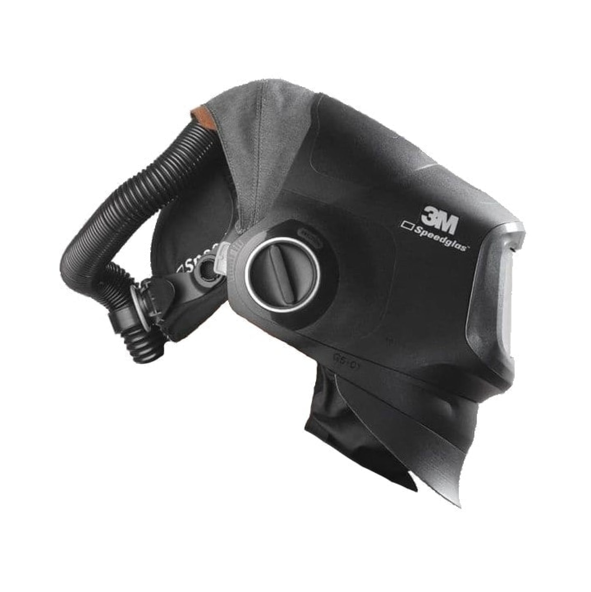 3M™ Speedglas™ Schweißmaske G5-01 mit Schweißfilter G5-01/03NC und Adflo™ High-Altitude Gebläseeinheit, 617810, inkl. QRS-Luftschlauch und Tasche, TH3, 4A/3B, Kopfband + Textilkopfschutz; Teile: [617800 + 610010]