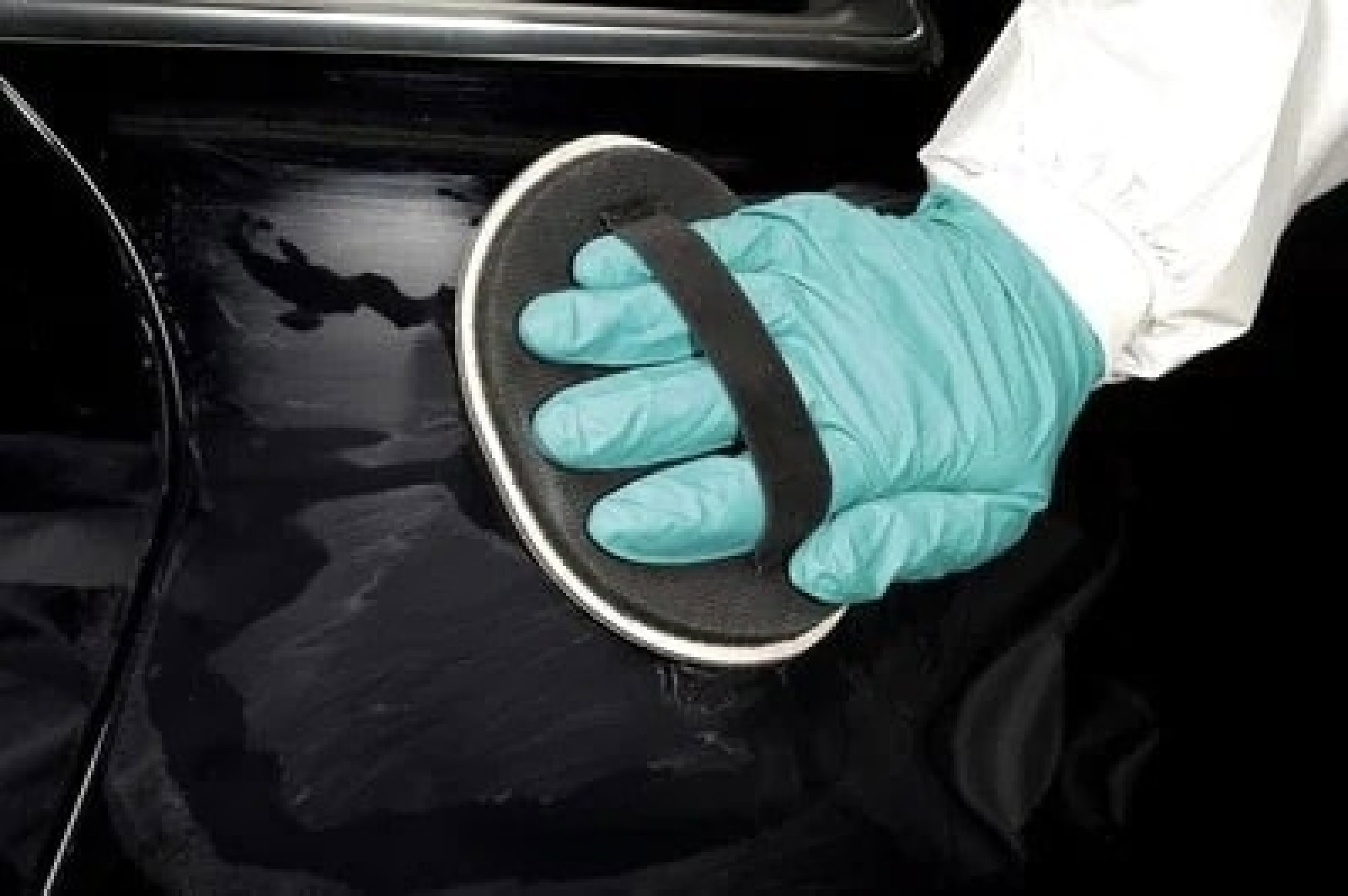 3M™ Trizact™ Hookit™ 471LA 05600, Ø 150 mm, P1500, Hellgrün, Kletthaftend, Feinschleifscheibe mit Aluminiumkorn