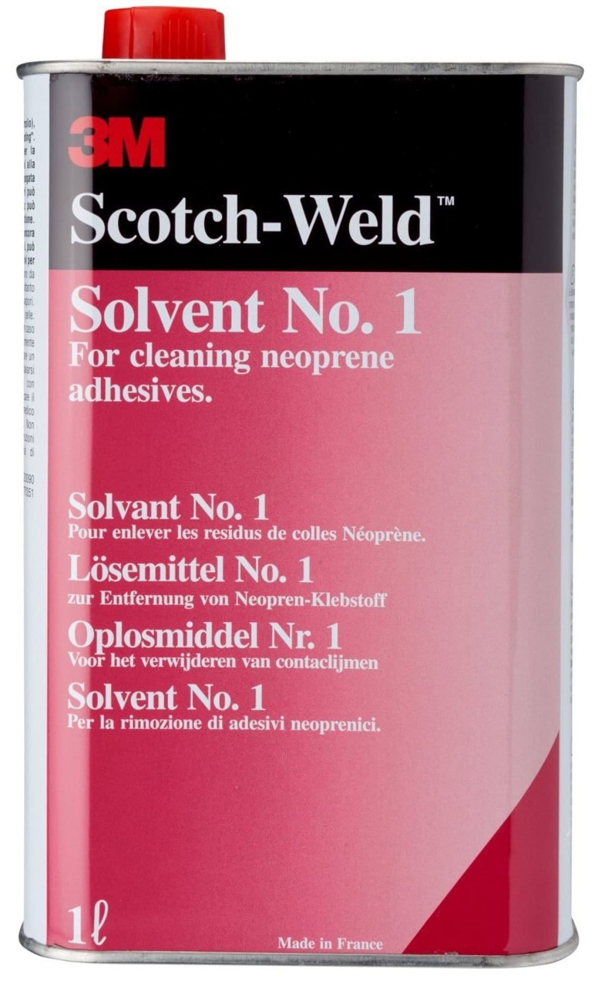 3M™ Scotch-Weld™ SOLV1, 1 Liter, Transparent, Solvent No. 1 Dispersions Klebstoff  Entferner