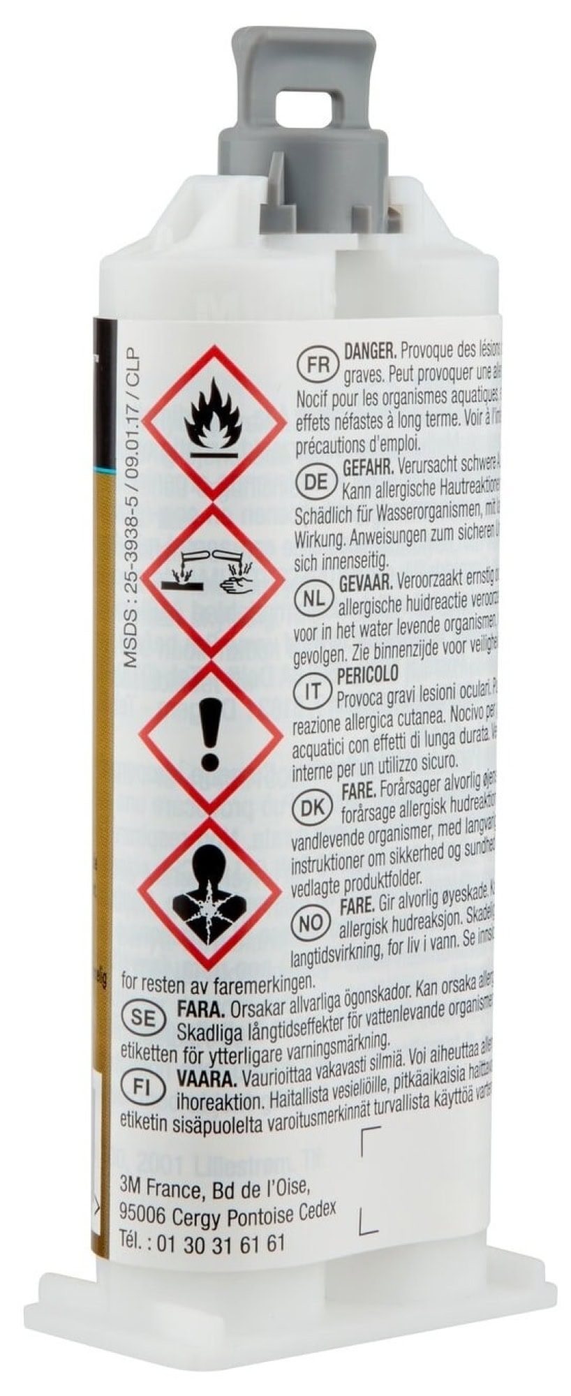 3M™ Scotch-Weld™ DP 804, 48,5 ml, Transparent, 2-Komponenten-Konstruktionsklebstoff auf Acrylatbasis für das EPX System