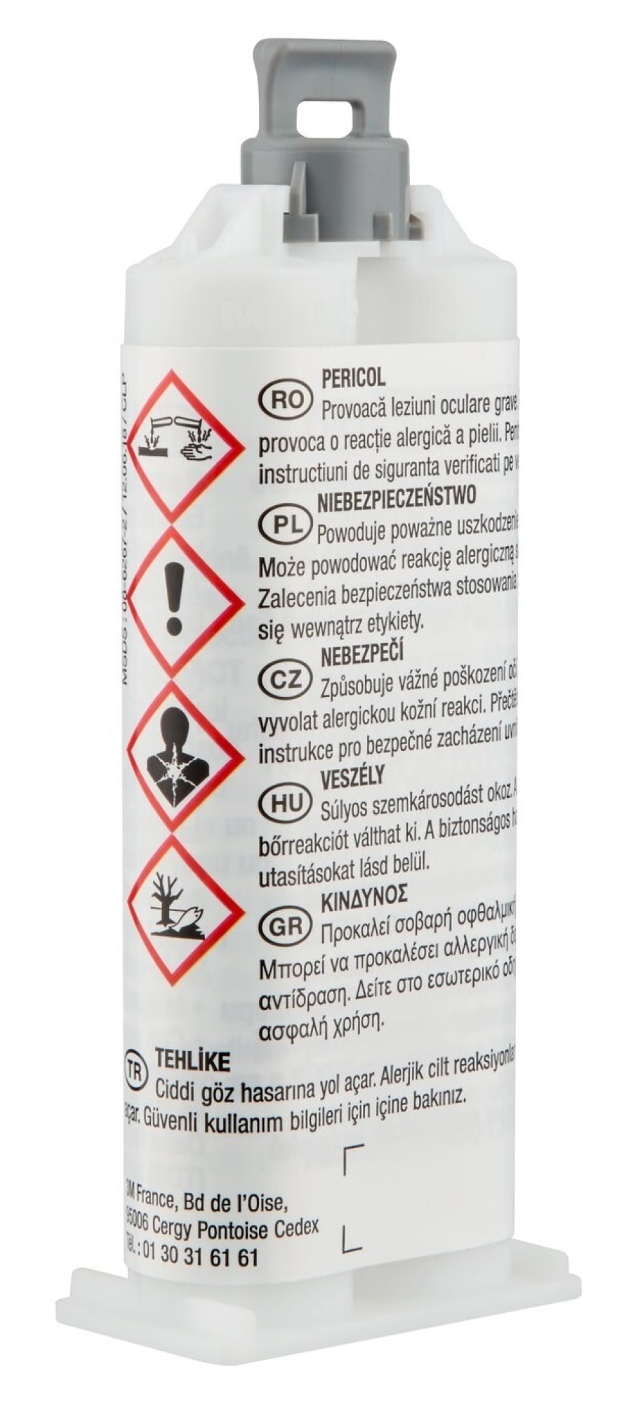 3M™ Scotch-Weld™ SW DP 810, 48,5 ml, Grün, 2-Komponenten-Konstruktionsklebstoff auf Acrylatbasis für das EPX-System