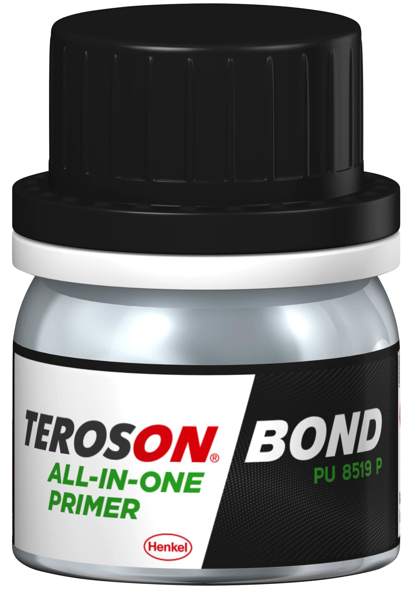 Henkel™ Teroson® Bond All In One Primer, 25 ml, Schwarz, 2670908, Für Anwendungen auf Glas, Lack, Keramik und vorbeschichteten Scheiben