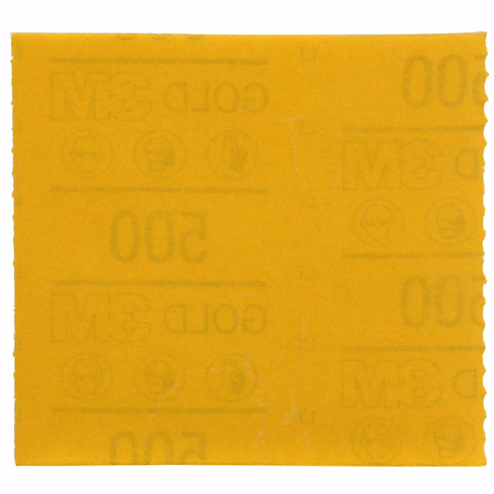 Preview: 3M™ Soft Gold 288U Handschleifpad 40333, 115 mm x 25 m, P240, Vorperforiert: 115 x 145 mm, 172 Stück auf der Rolle, Ungelocht, Geschlossene Streuung, A, Softpad auf Rolle mit Aluminiumoxid, Ideal für die Automobilreparatur