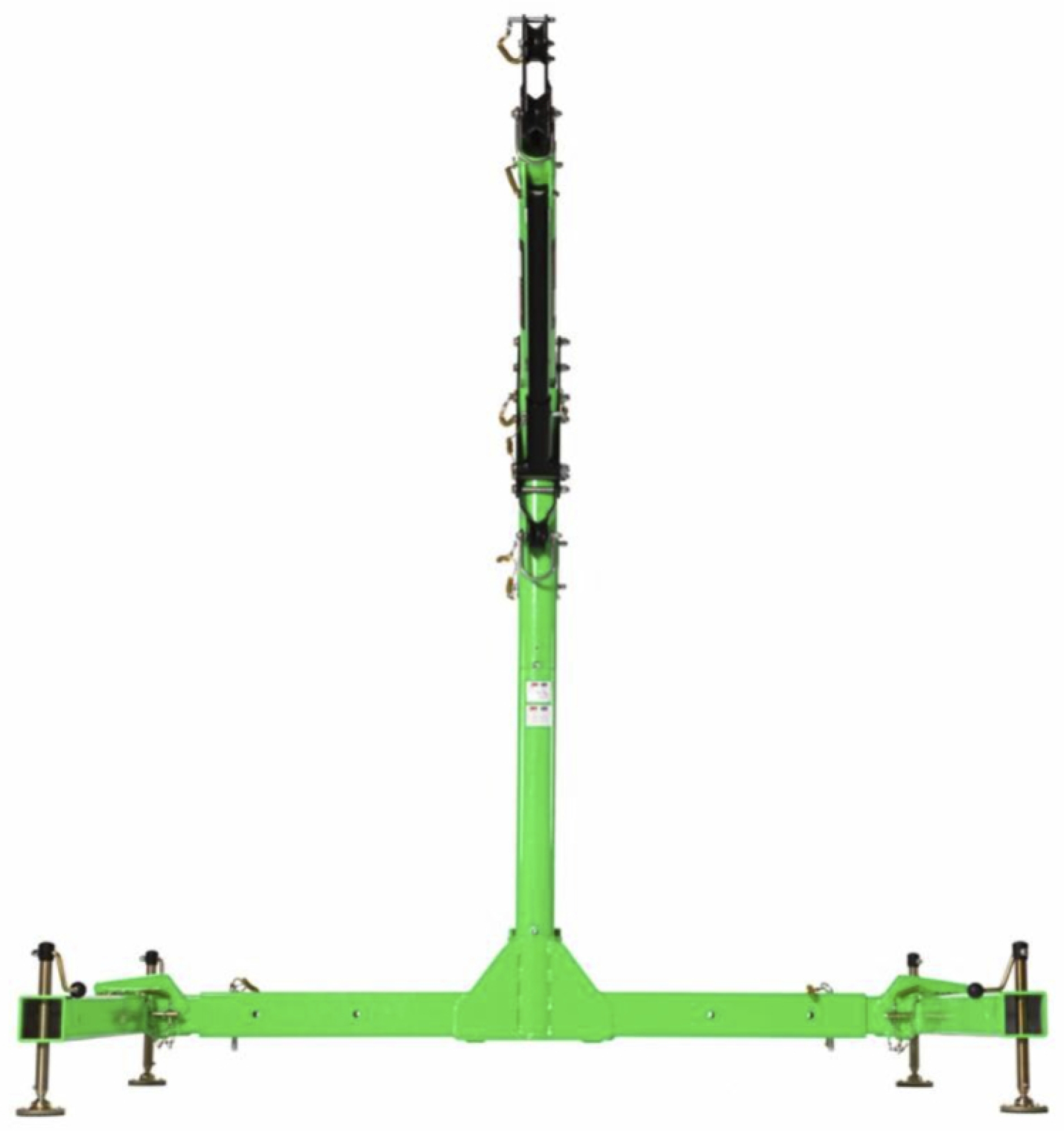 3M™ DBI-SALA® Davit Hebesystem HC 8000119, L / Groß, Für Beengte Räume, 5-teilig, Hohe Kapazität, 81,60 Kg, Grün