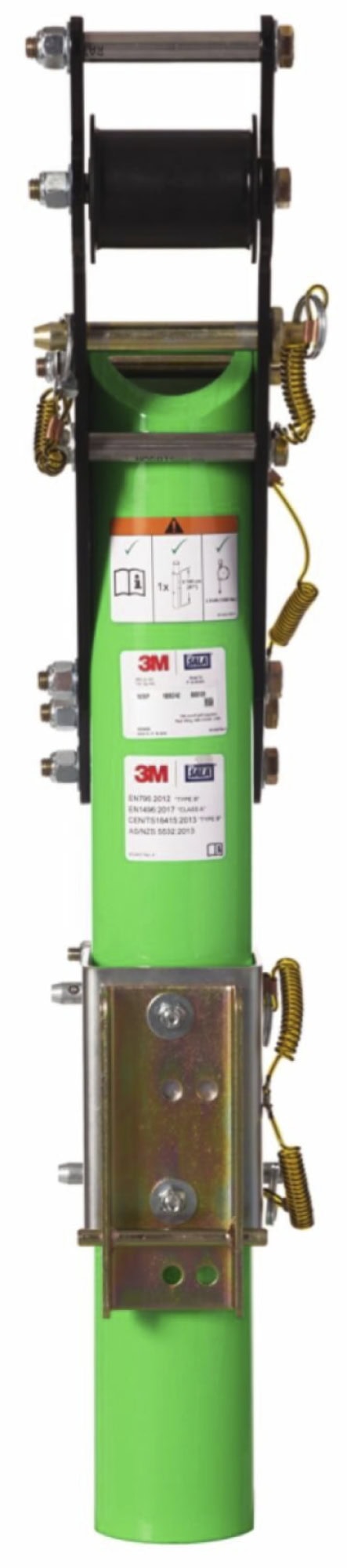 Preview: 3M™ DBI-SALA® Unterer Universal Mast HC 8000109, Für Beengte Räume, Hohe Kapazität, 10,10 Kg, Grün