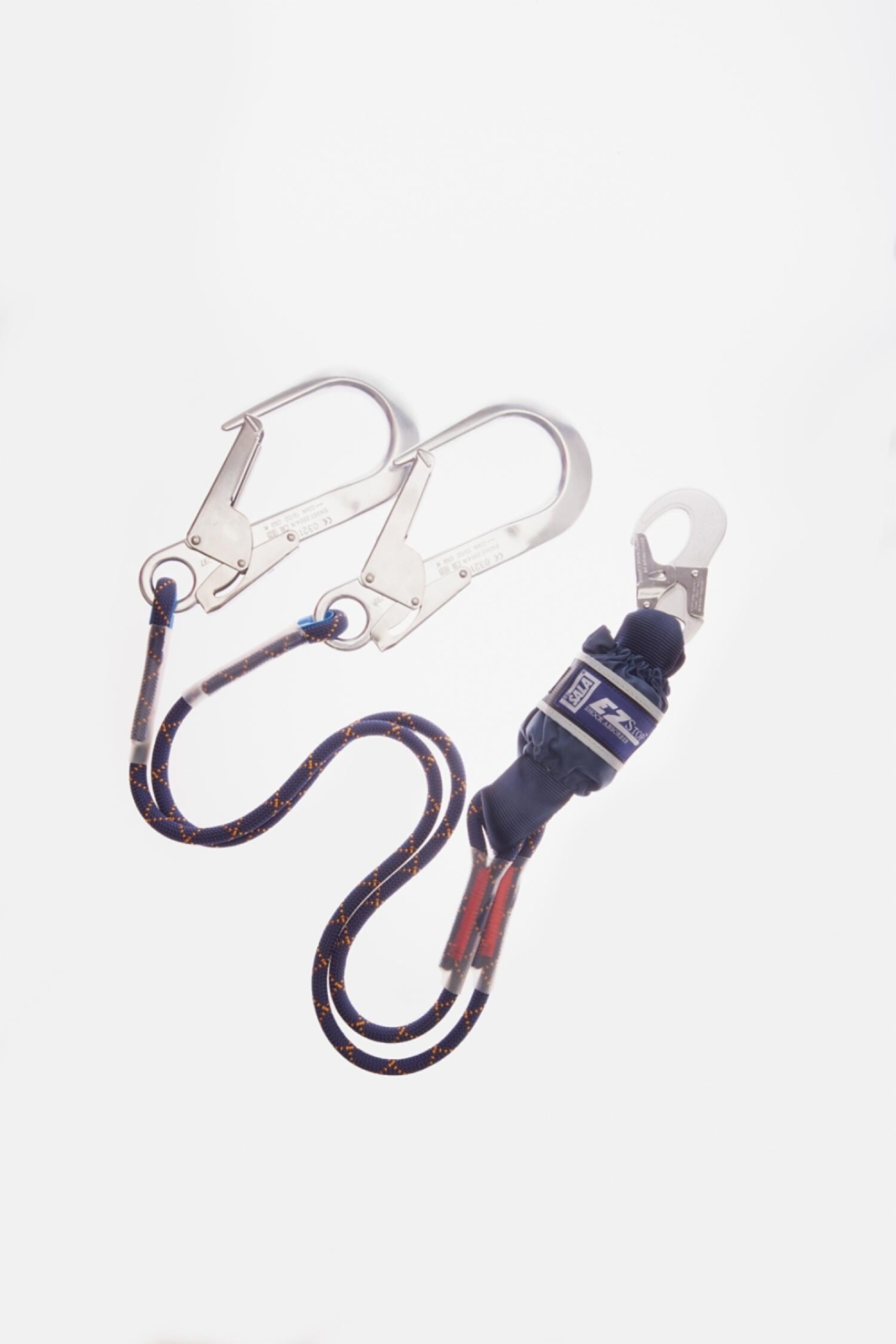 3M™ DBI-SALA® EZ-Stop™ falldämpfendes Verbindungsseil 1246547, kantengetestet, zweistrangig, 1.5 m Y, Zur Kombination mit einem 3M Auffanggurt