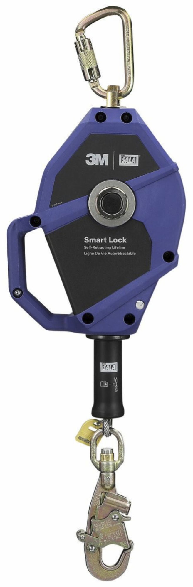 3M™ DBI-SALA® Smart Lock Höhensicherungsgerät 3503827, 15,2 m, Edelstahlseil, 6,91 Kg, Zur Reduktion von Fallhöhe und der auf den Anwender einwirkenden Kräfte