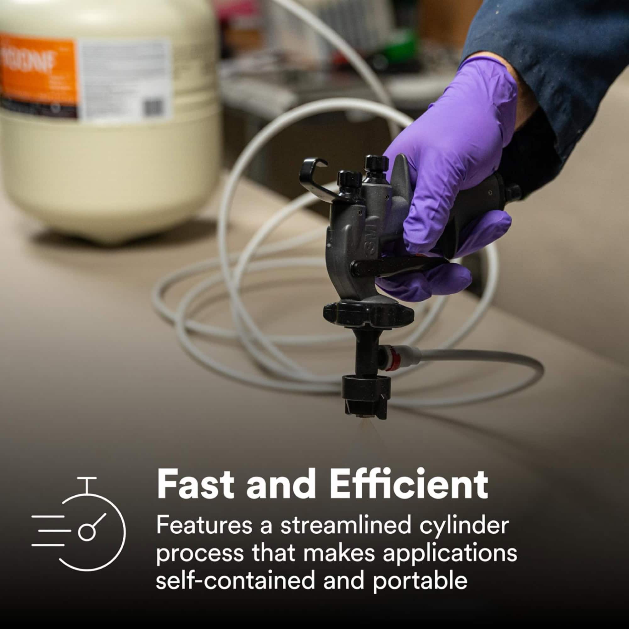 3M™ Fastbond™ Dispersion Schaumklebstoff 1100 NF, 3,785 Liter / 1 Gallon, Transparent,  1% VOC, Lösemittelfrei, Wasserbasierter Dispersionsklebstoff auf Acrylatbasis