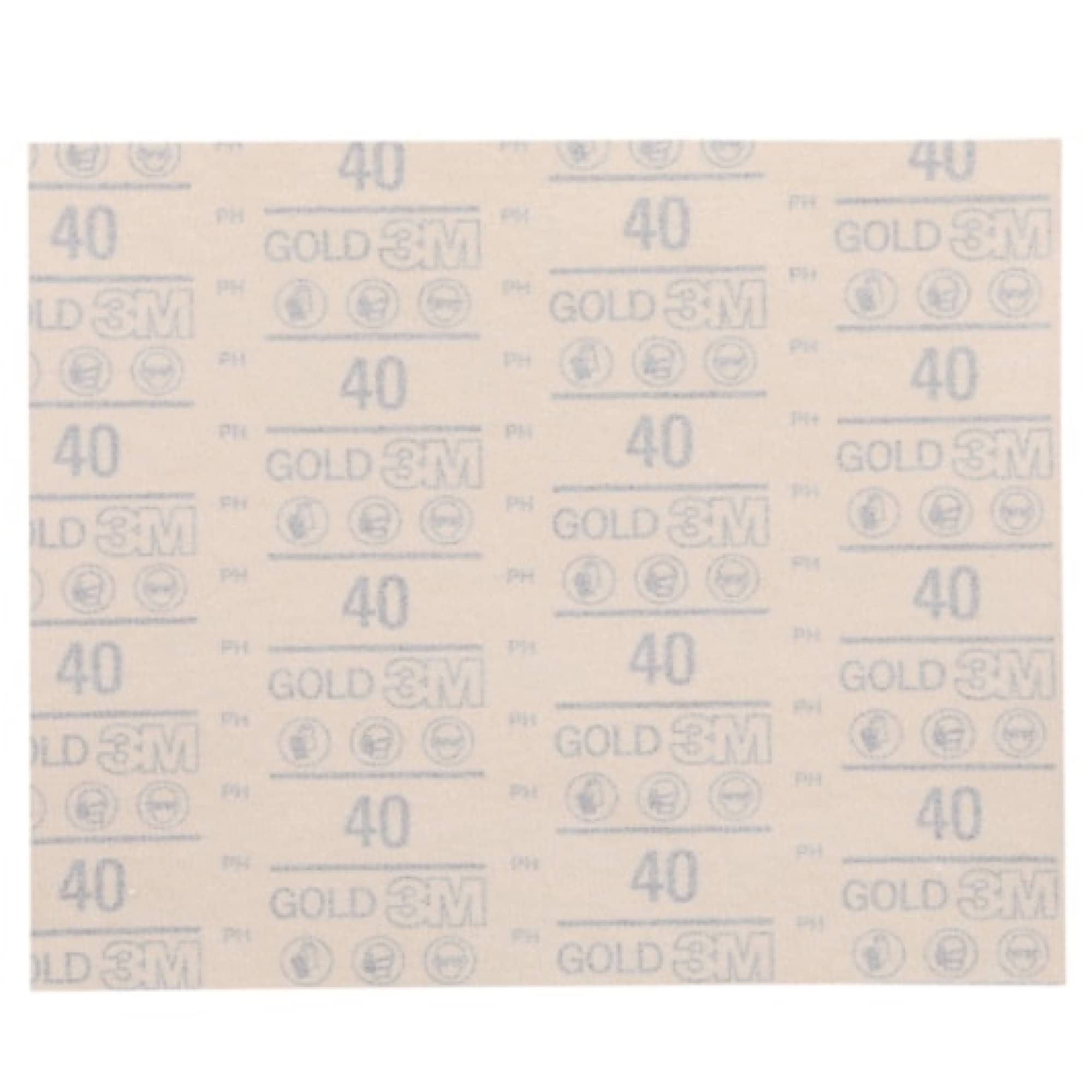 Preview: 3M™ Hookit™ Schleifstreifen Gold 288U 12552, 230 x 280 mm, 40+, Ungelocht, Offene Streuung, A, Kletthaftend, D-Papierstreifen mit Aluminiumoxid, Ideal für die Automobilreparatur