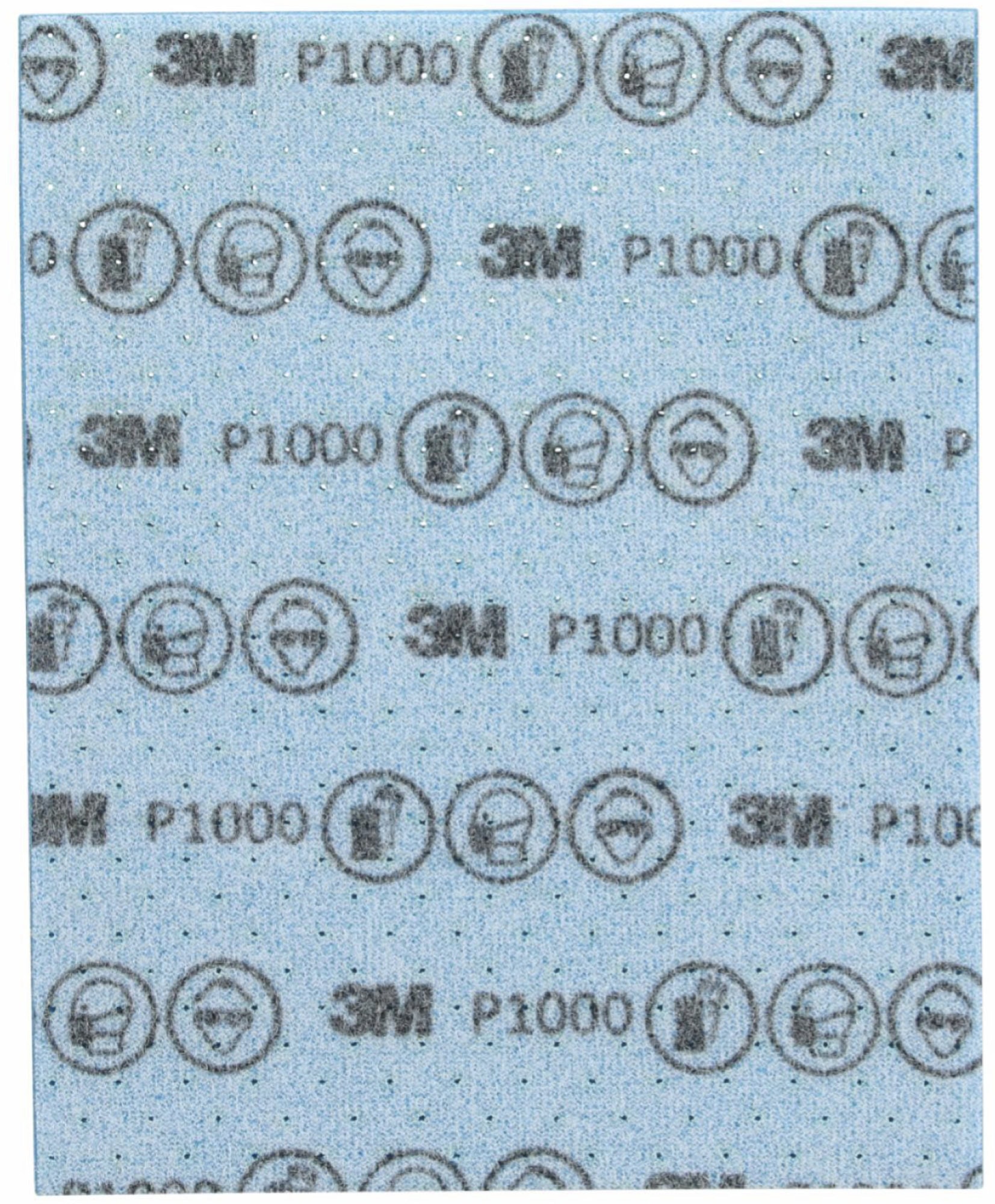 3M™ Hookit™ Flexible Feinschleifstreifen 33534, 139 x 172 mm, A, P1000, Ungelocht, Feinschleifstreifen mit Aluminiumkorn, Für Nass- oder Trockenschliff