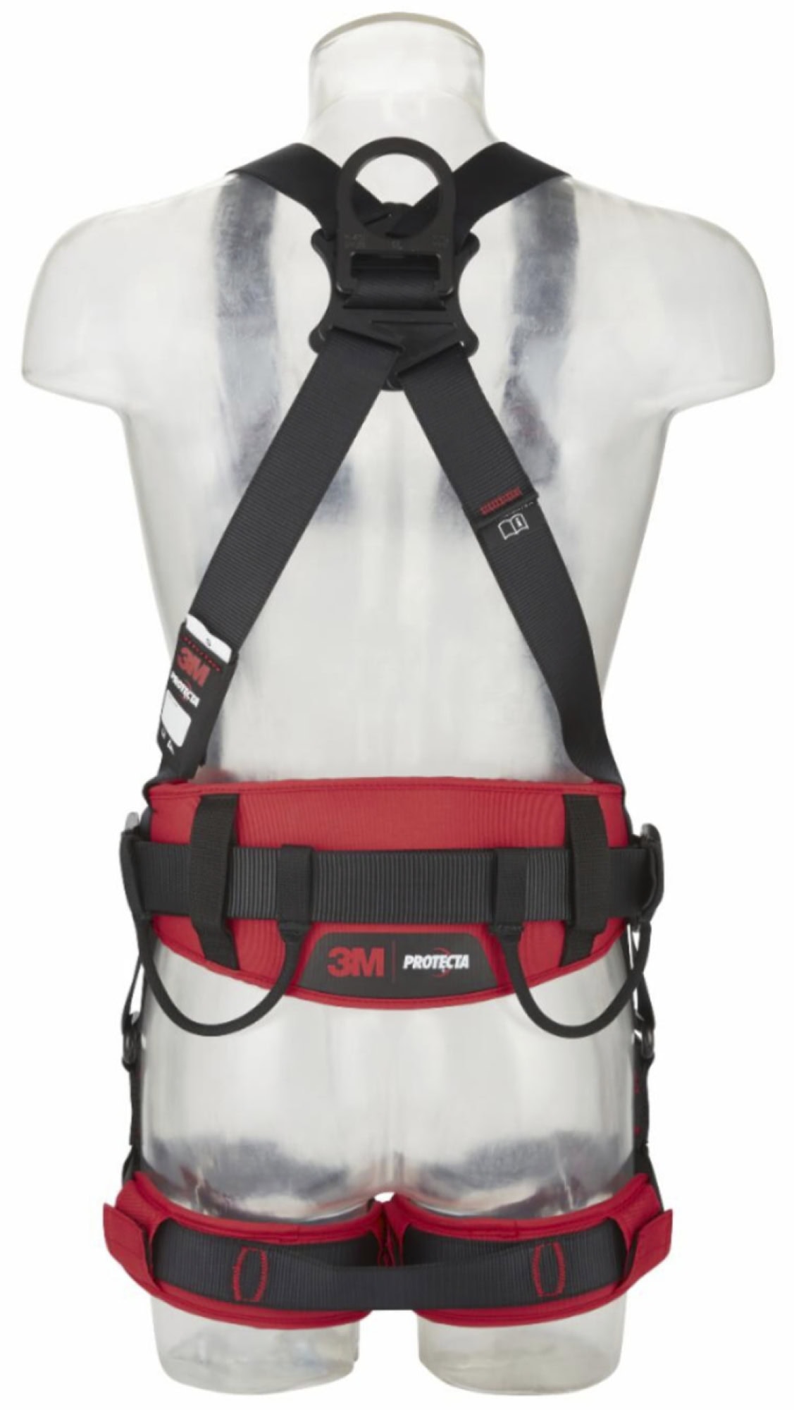 3M™ Protecta® Komfort Auffang- und Positionierungsgurt E200 1161646, Größe M/L, Schnellverschluss, Verbindungsringe an geraden Beinschlaufen, 2,46 Kg, Schwarz, Komfort Auffang- und Positionierungsgurt im Westenstil