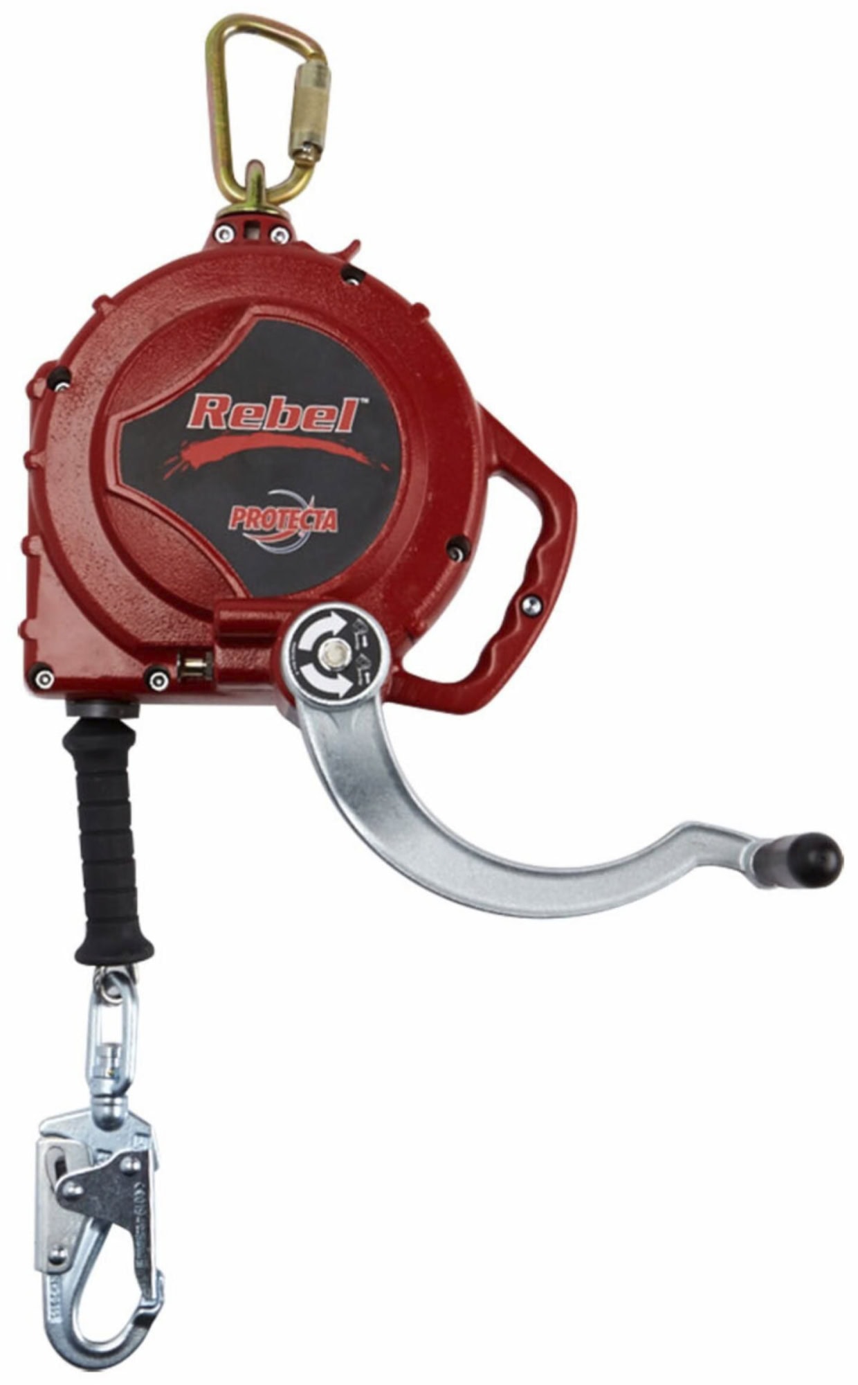 3M™ Protecta® Höhensicherungsgerät mit Rettungsfunktion 3591002, 15 m, 11,9 Kg, Rot, Zur Absicherung und Rettung von Personen