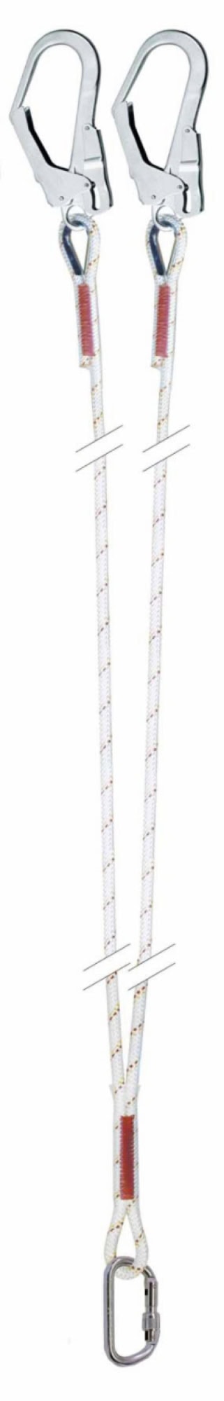 3M™ Protecta® Rückhalteseil AL432/1, Doppelstrang, 1.3 m Y, Zum aktiven Verhindern des Betretens absturzgefährdeter Bereiche
