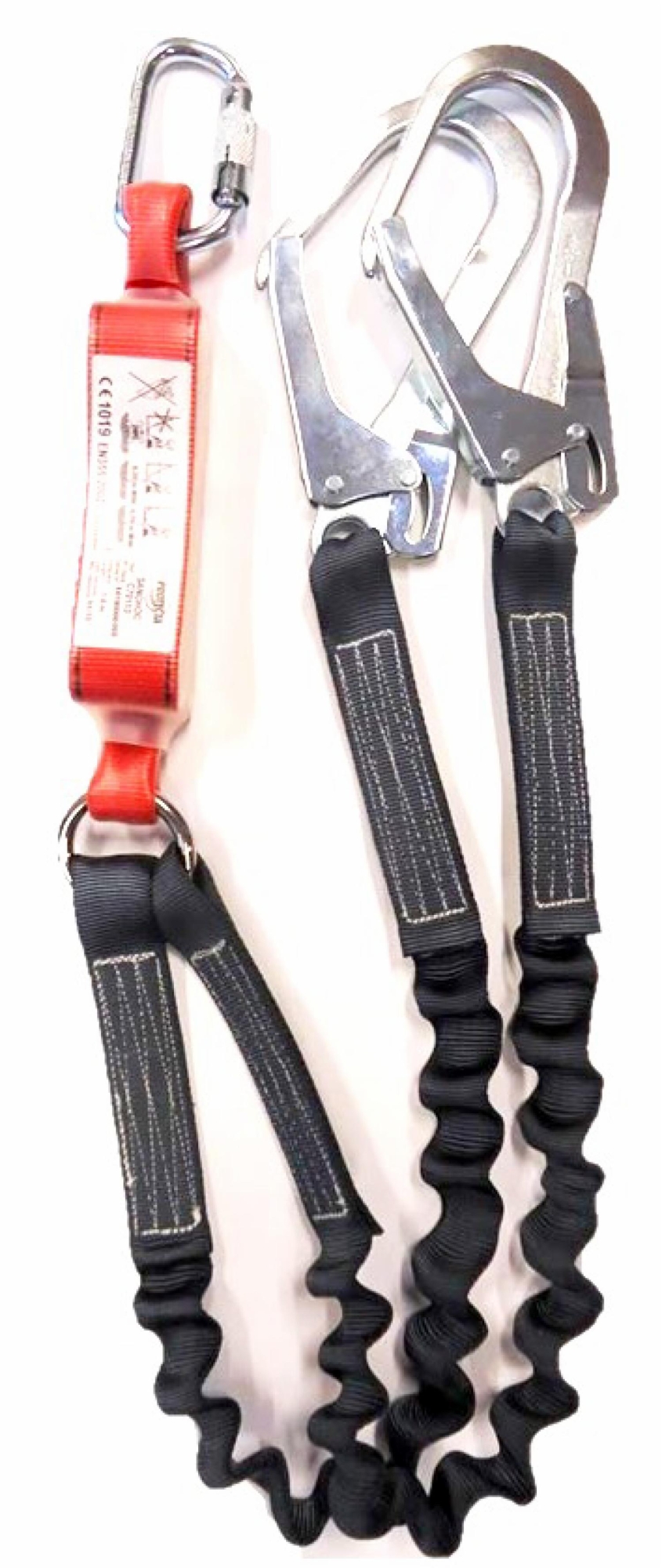 3M™ Protecta® Sanchoc™ Falldämpfendes Verbindungsmittel 1260321, elastisches Gurtband, Doppelstrang, 1.55 m Y, Zur Kombination mit einem 3M Auffanggurt
