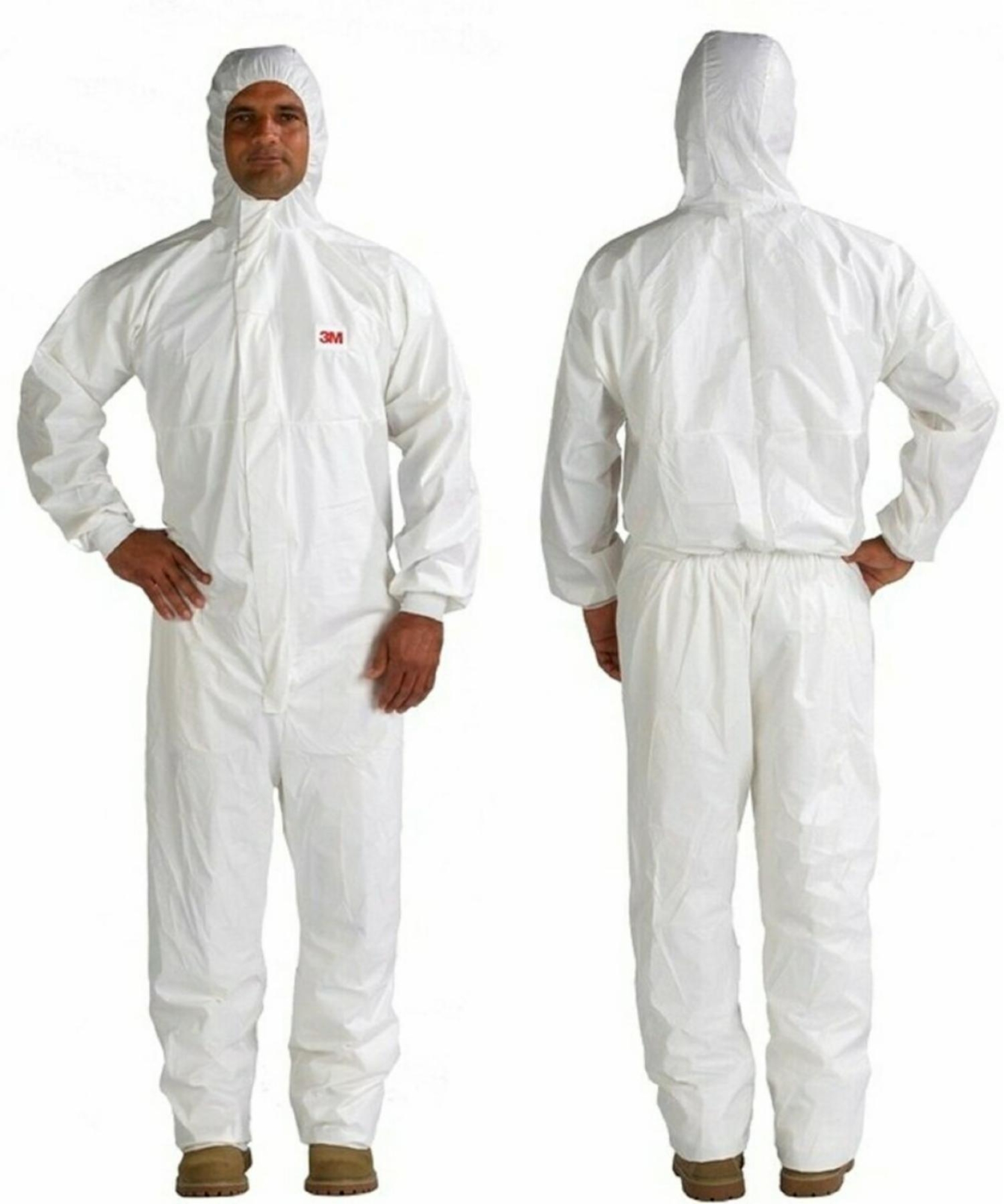 3M™ Schutzanzug 4545, Größe XL, Typ 5/6, Polyethylen + Polyester, Zum Schutz gegen Flüssigkeitsspritzer und Partikel