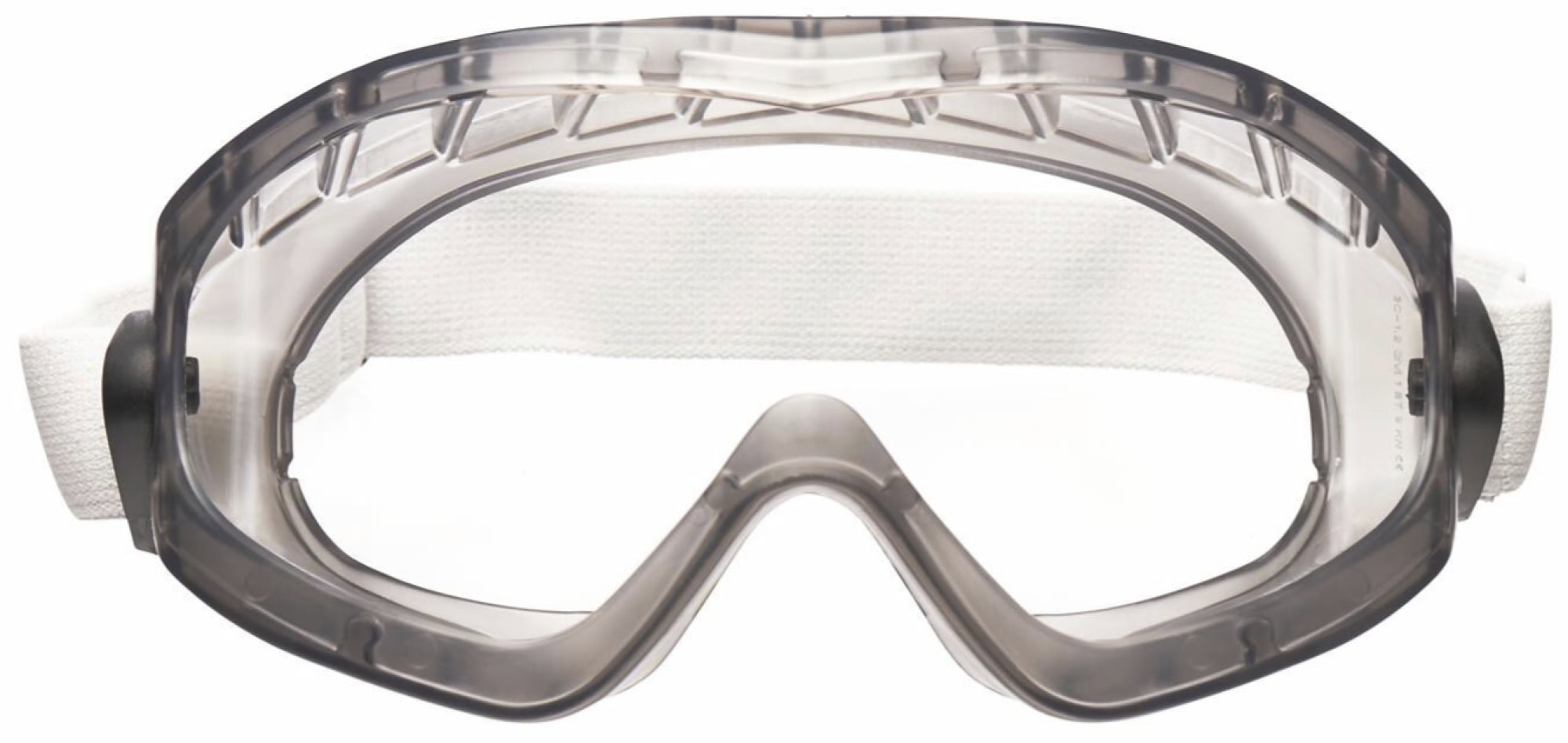 3M™ 2890S, Klar, AS/AF/UV, 2C-1.2 3M 1 BT 9 K N, Gasdichte Vollsichtbrille aus Polycarbonat