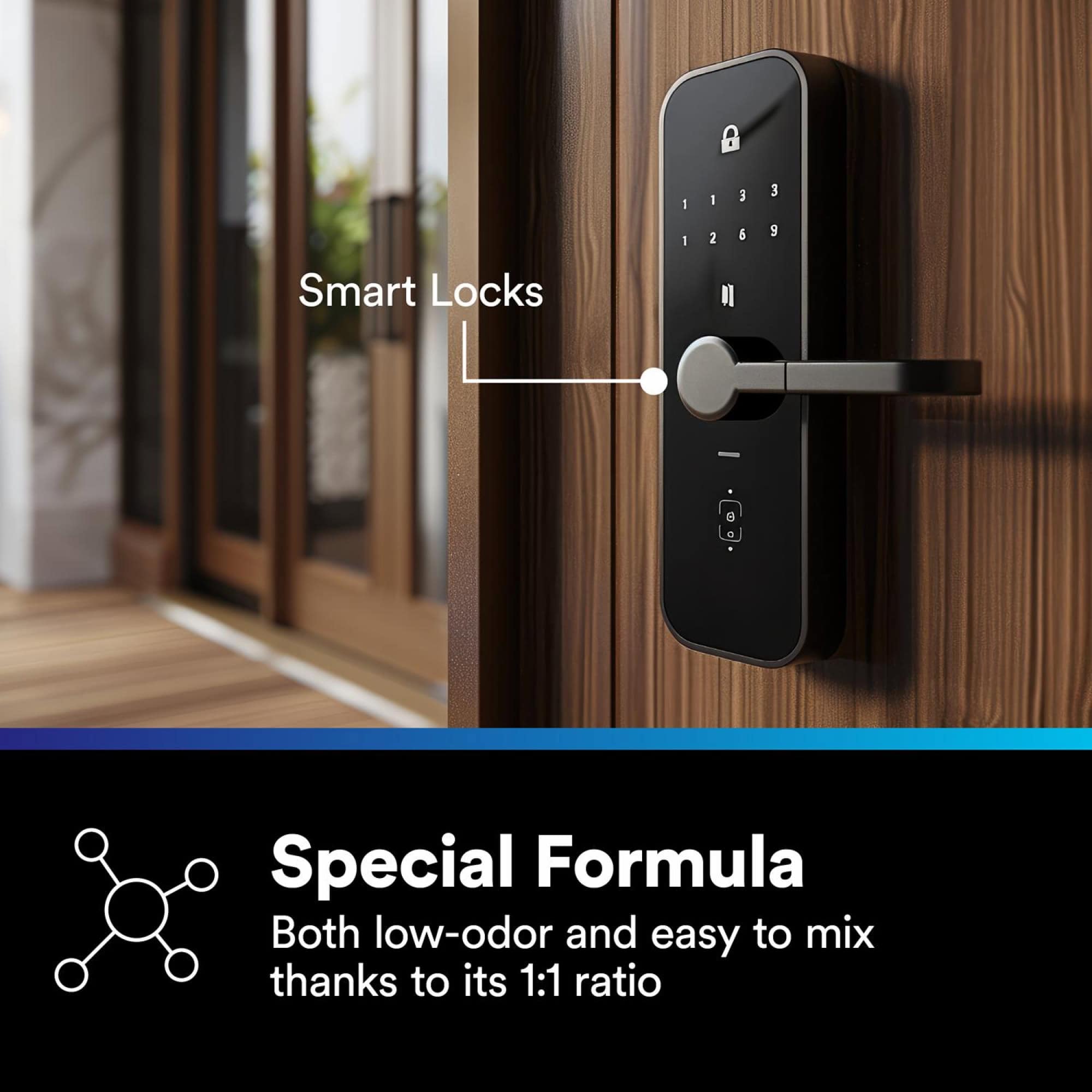 3M™ Scotch-Weld™ 2K Klebstoff DP 6610 NS, 400 ml, Schwarz, Standfest, 1:1, Flexibler 2-Komponenten-Konstruktionsklebstoff auf Polyurethanbasis für das EPX System