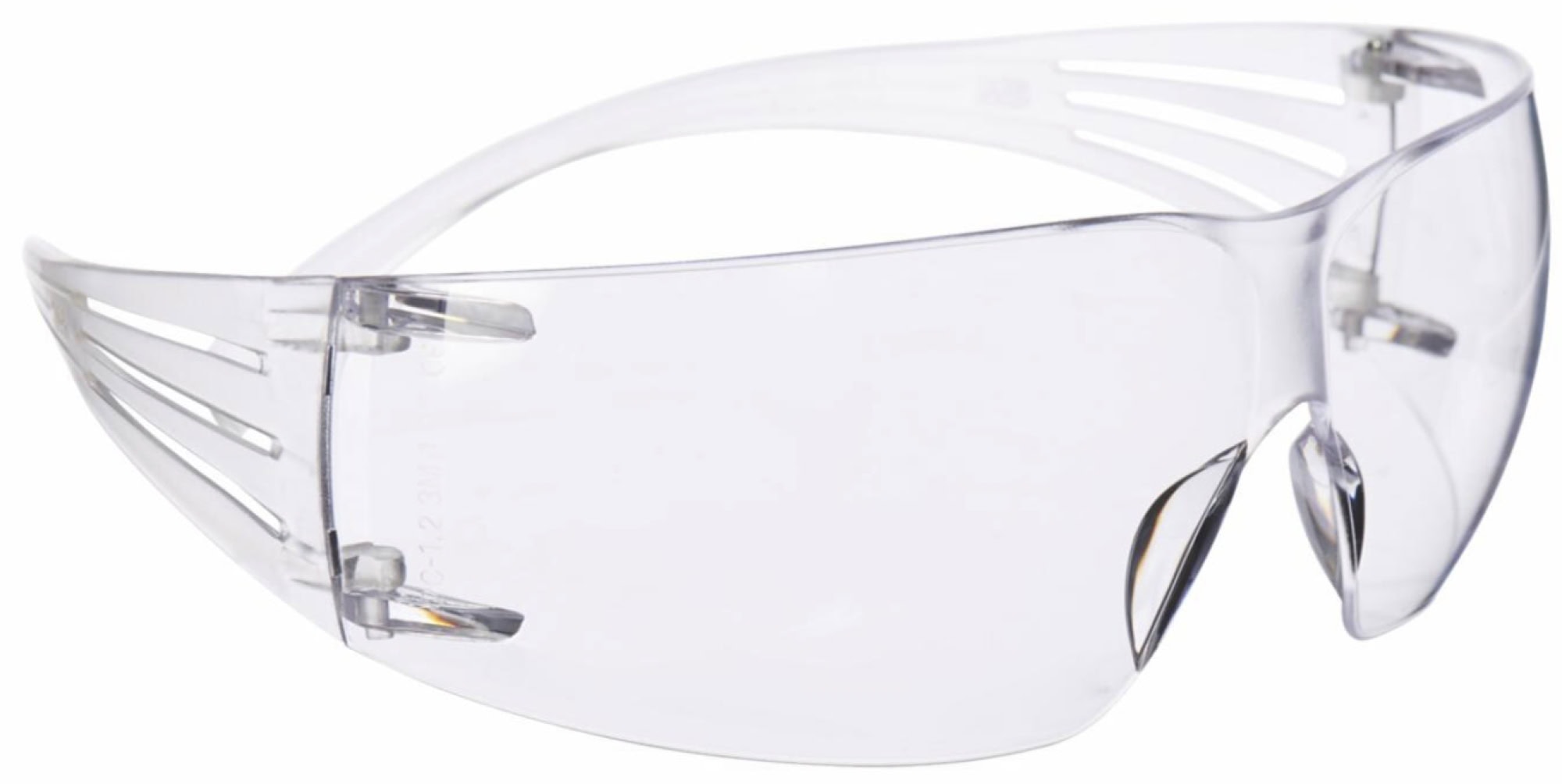 Preview: 3M™ SecureFit™ SF201AS, Klar, AS/UV, 2C-1.2 3M 1 FT K, Schutzbrille aus Polycarbonat