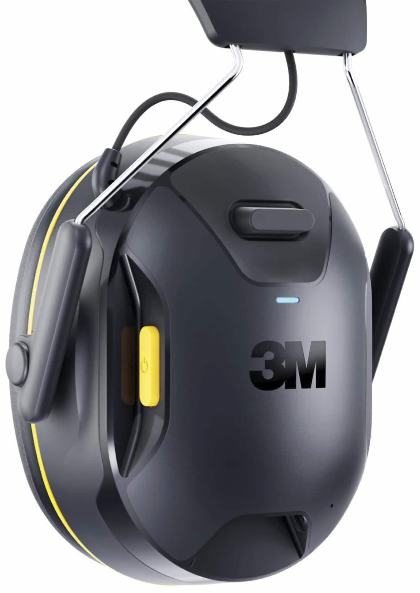 3M™ PELTOR™ WorkTunes™ Connect Kommunikations Kapselgehörschutz mit Bluetooth® 90570E-1, SNR = 33 dB, Für laute Umgebungen und zum streamen von Telefonaten, Musik und Podcasts, Schwarz, Kabellos, Integriertes Mikrofon, Bluetooth®