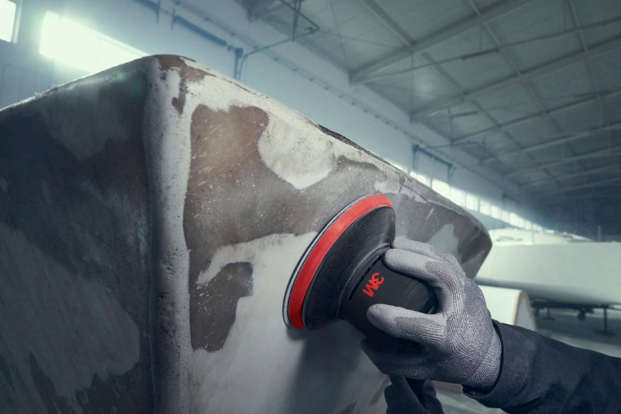 Preview: 3M™ Cubitron™ II Hookit™ 775L 743861, Ø 125 mm, 180+, Ungelocht, Kletthaftend, Filmscheibe mit Präzisions-Keramikkorn