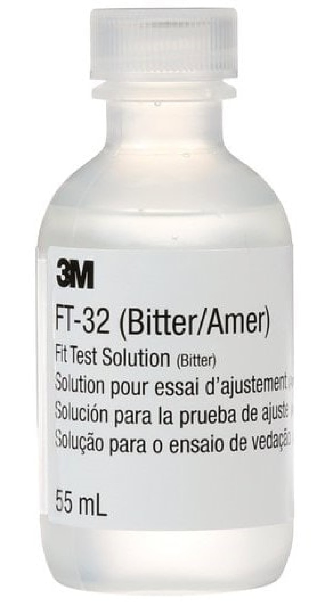 3M™ Fit Test FT-32, Bitter, 55 ml, Lösung für Dichtsitzprüfung