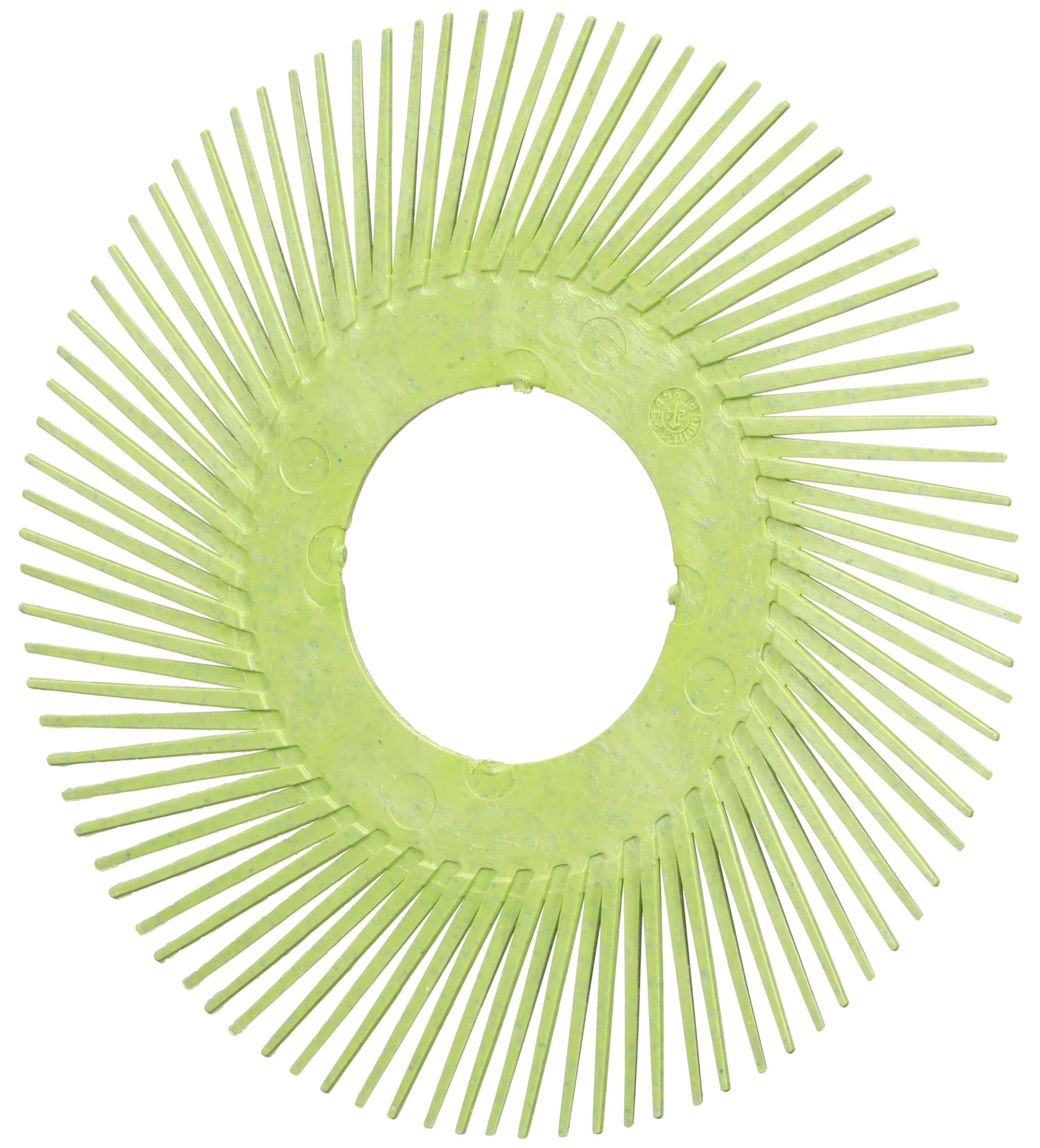 3M™ Scotch-Brite™ Präzisions Radialborstenbürste Einzelsegmente PN-RB 7100374838, Ø 150 mm, 50+, Typ A (Schräge Borsten), Ohne Adapter, Grün, 6.000 U./Min., Für Reinigungs- und Entgratungsarbeiten