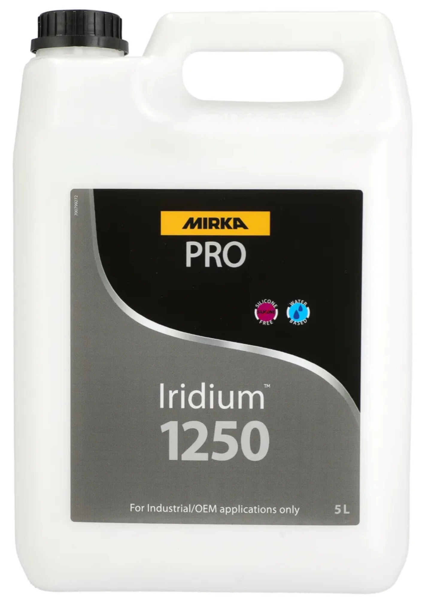 Mirka® PRO Iridium Politur™ 1250 7991250511, 5 Liter, Professionelle Politur zum Entfernen von Kratzern die durch Iridium SR entstanden sind