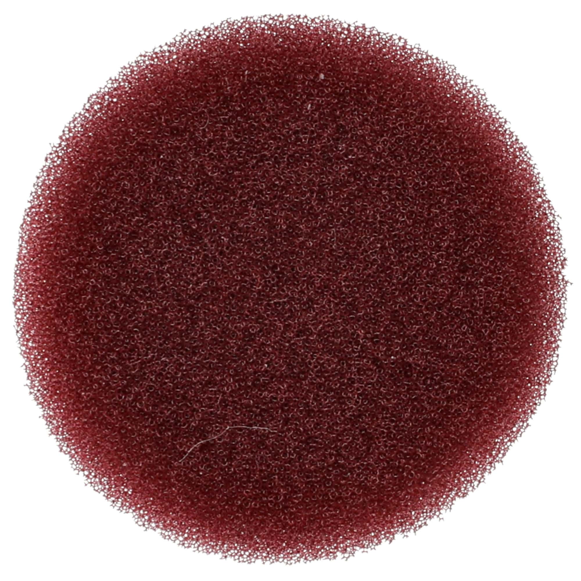 Mirka® Polierpad 7993924011, Ø 40 mm, Dicke: 15 mm, Medium, Kletthaftend, Rot, Für enge Stellen