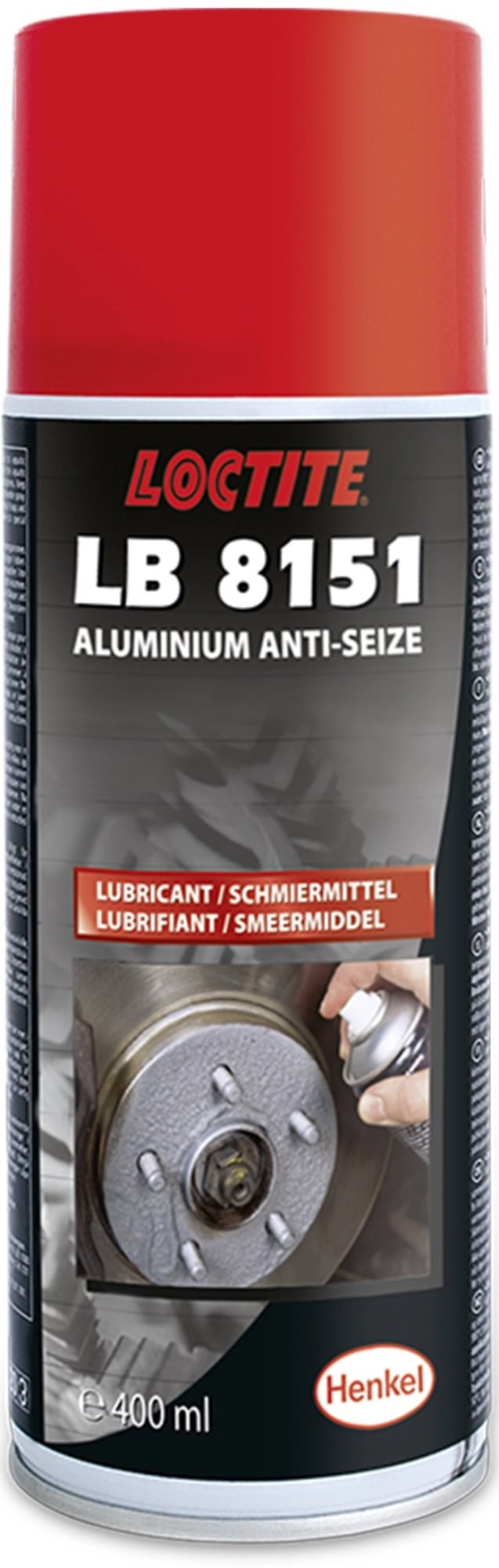 Henkel™ Loctite® LB 8151 Anti-Seize Schmierspray, 400 ml, Grau, 303136, Für extreme Temperaturen