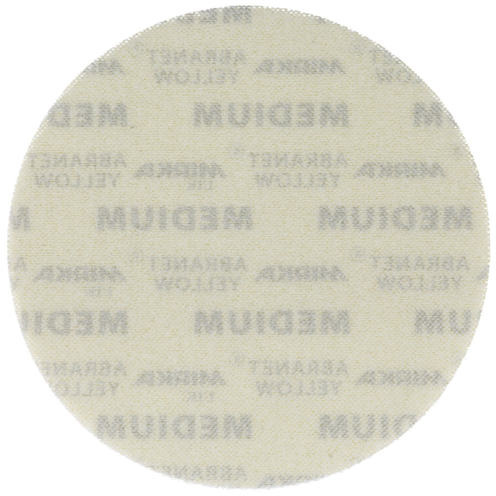 Mirka® Abranet Yellow AY22302025, Ø 225 mm, Fein, P220, Gitternetz, Kletthaftend, PA Gitternetz Schleifscheibe mit Aluminiumkorn