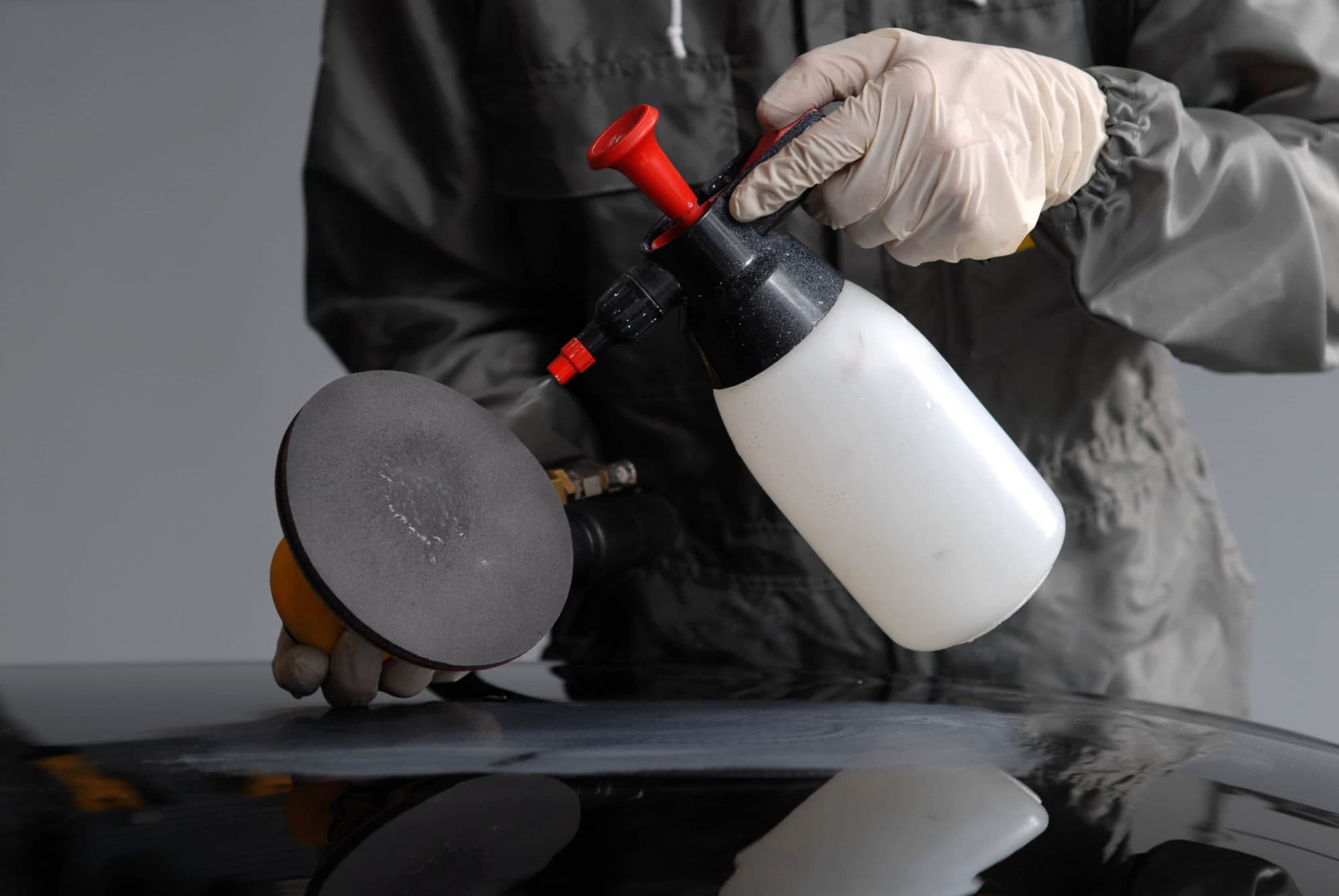 Mirka® Abralon 8A24102051N, Ø 150 mm, P500, S, Ungelocht, Kletthaftend, Schleifscheibe mit Siliziumkarbidkorn, Für Finish- und Polierarbeiten an Werkstücken