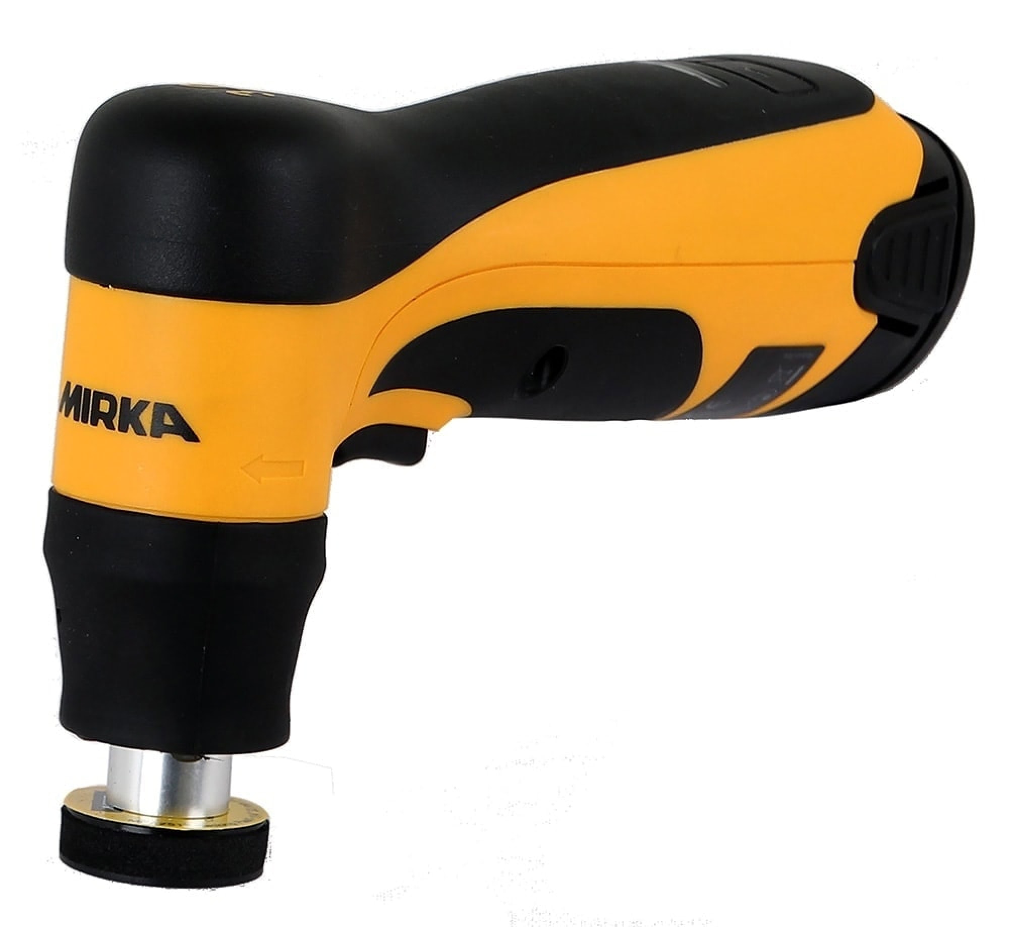 Mirka® 8991230312WB, Akku Blütenschleifer AOS-B 130NV, Ø 32 mm, 3 mm Schleifhub, Quick Lock Gewinde, Ohne Absaugung, Ohne Akku & Ladegerät