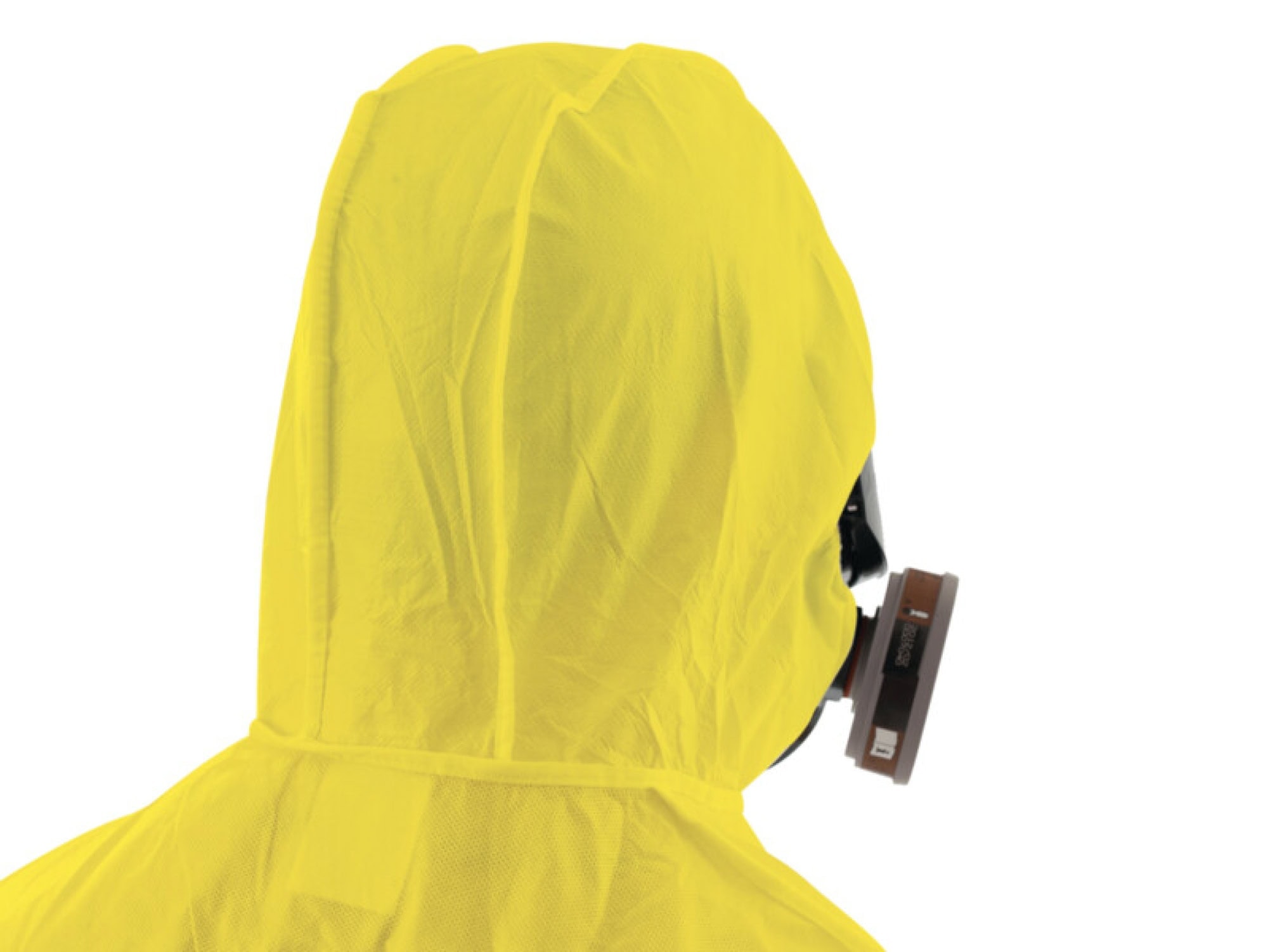 Ansell Alphatec® 2300 Schutzanzug Standard Bund, Modell 111, CE-Kategorie III Typ 5-B/ 6-B, Gelb, Größe L, YY23B-00111-04