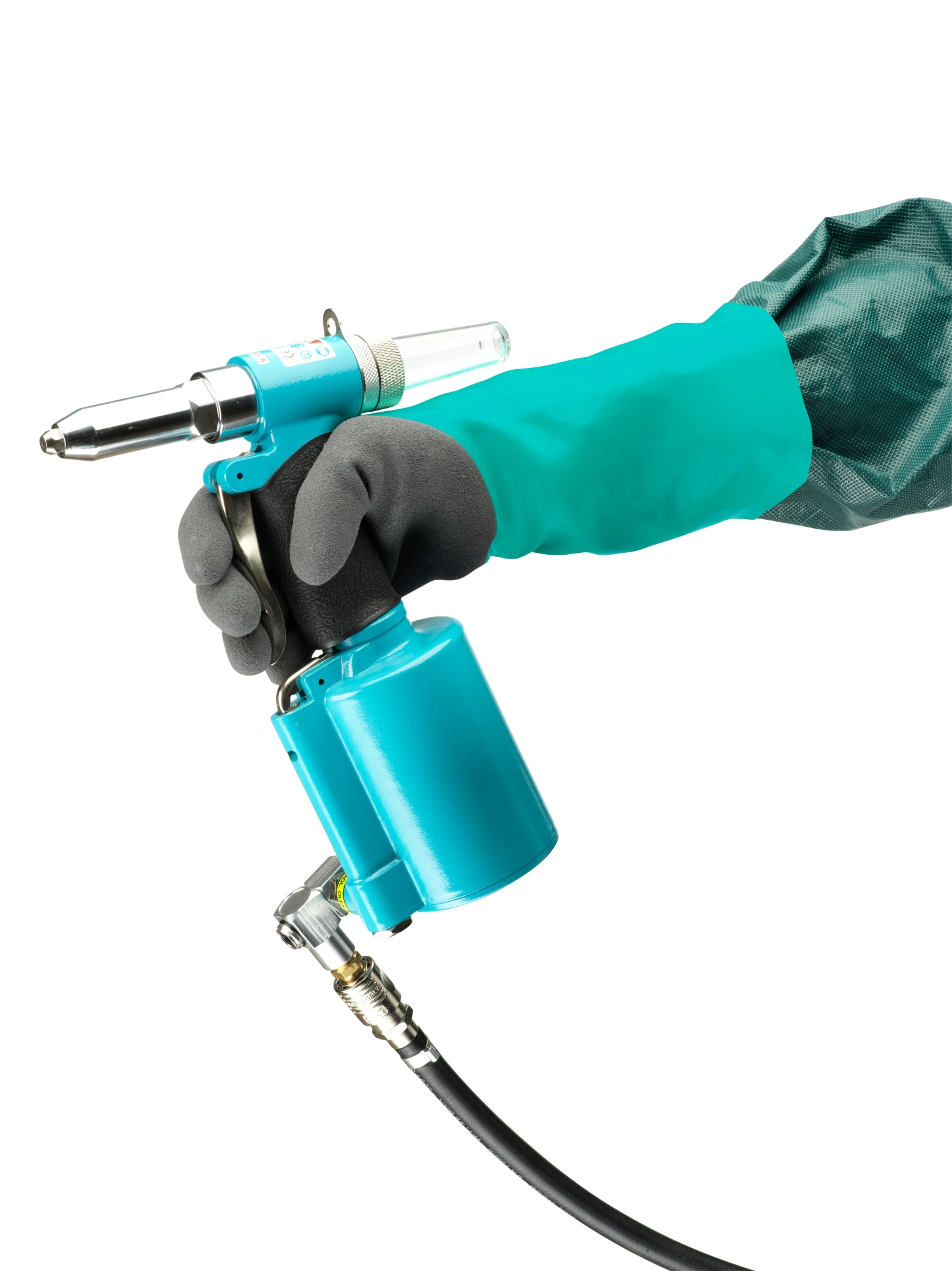 Preview: Ansell AnlphaTec™ 58-735 Chemikalienschutzhandschuh 58735070, Für Schnitt-& Chemikalineschutz, Größe 7, Grau, 350 mm lang, Mit INTERCEPT™ & Ansell GRIP™ Technologie