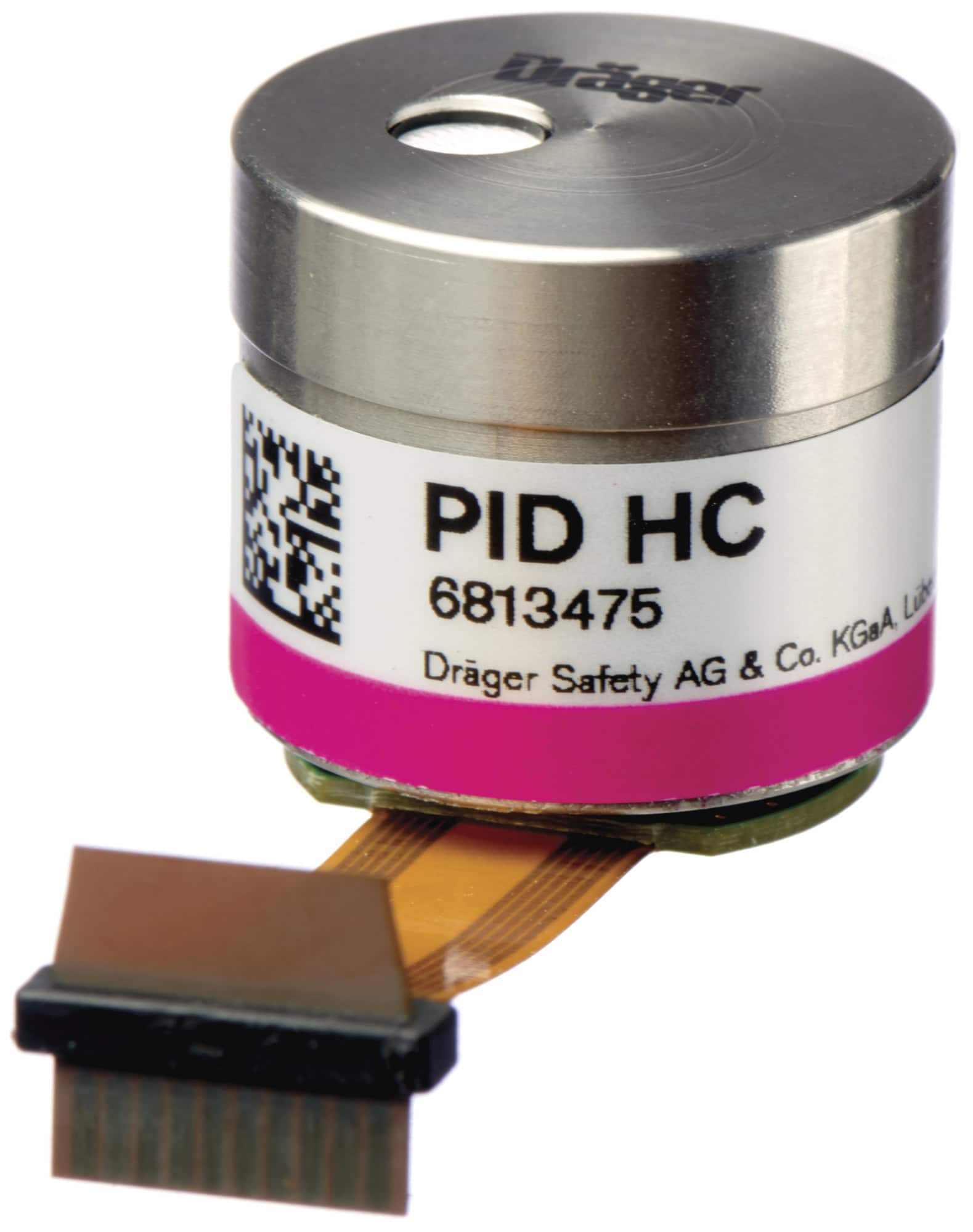 Dräger® PID HC Sensor 6813475, Isobuten / Benzol, Hohe Konzentrationen, 0 bis 2.000 ppm i-Buten / 0 bis 1.000 ppm Benzol, Photoionisationsdetektor Sensor, Für Dräger® Gasmessgeräte