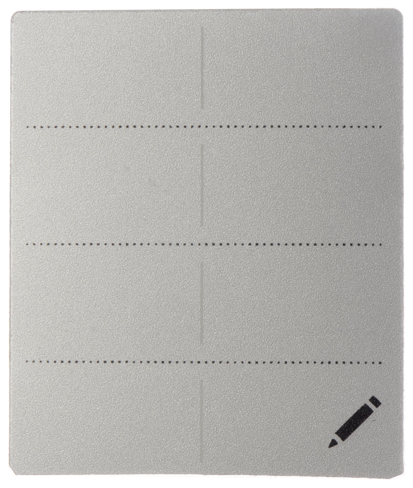 Dräger® X-am® & X-act® Aufkleber für Halter am Tragegurt 8327645, Silber, 5 Stück pro Packung, Für Dräger® X-am® 3500 / 8000 & X-act® 7000