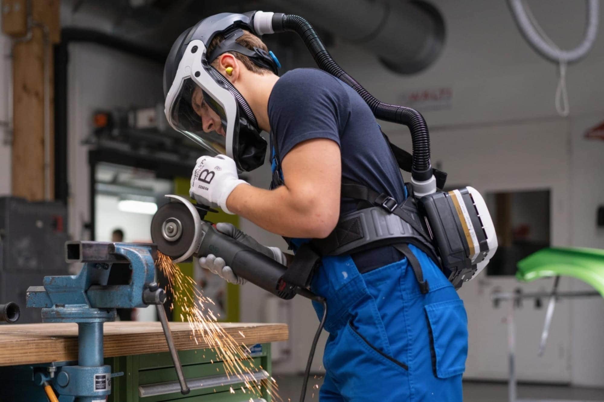 Dräger® X-plore® 8500 Starterpaket mit Helm VN00872, TH3, Partikel- Gase- & Dämpfeschutz, Schwer-Industrie, Teile: [R59540, 3729120, R59600, 6739730, 6739535, R59563, R59564, R63425]