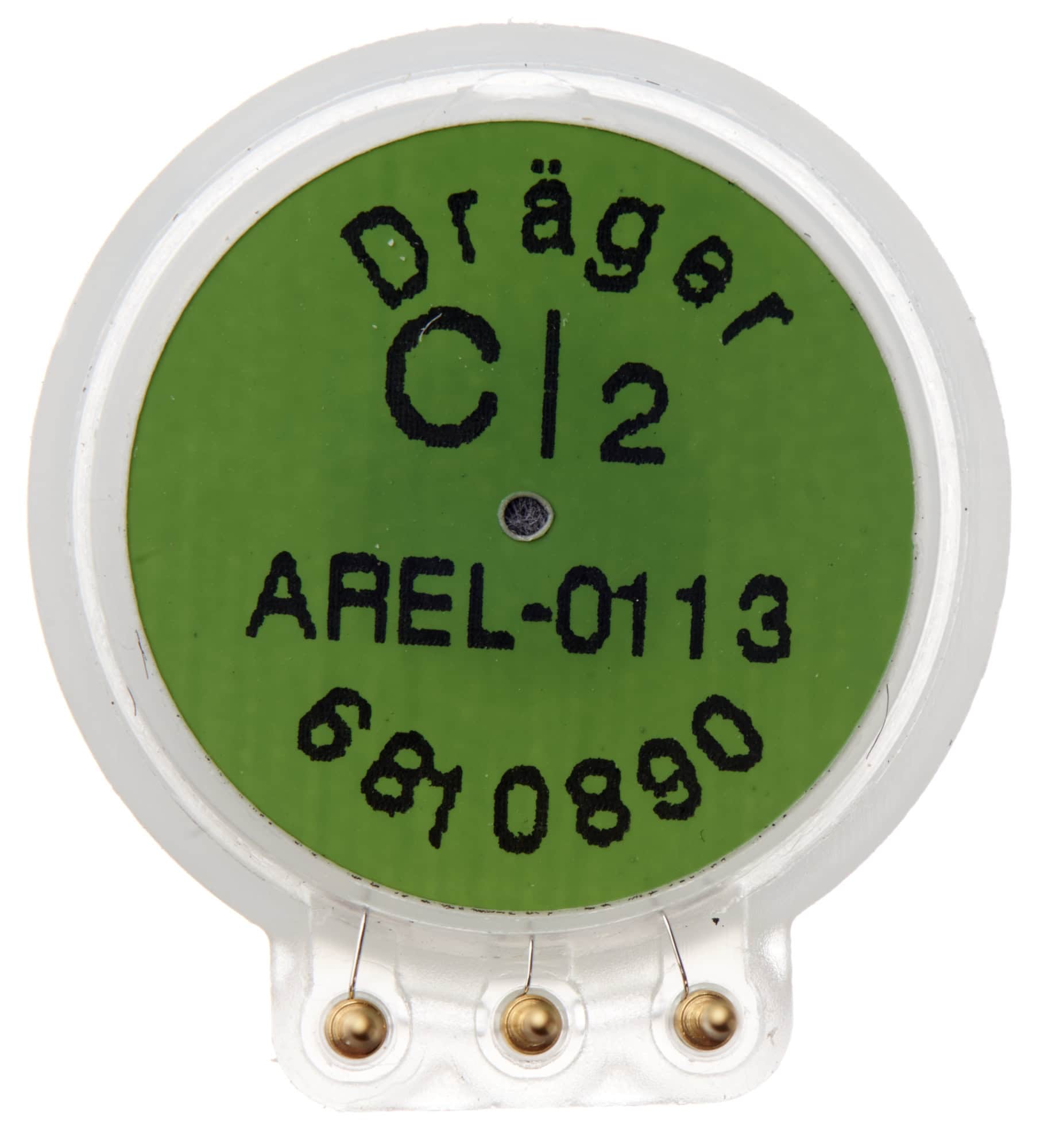 Dräger® XXS Cl2 Sensor 6810890, Chlor, 0 bis 20 ppm, Elektrochemischer Sensor, Für Dräger® Gasmessgeräte