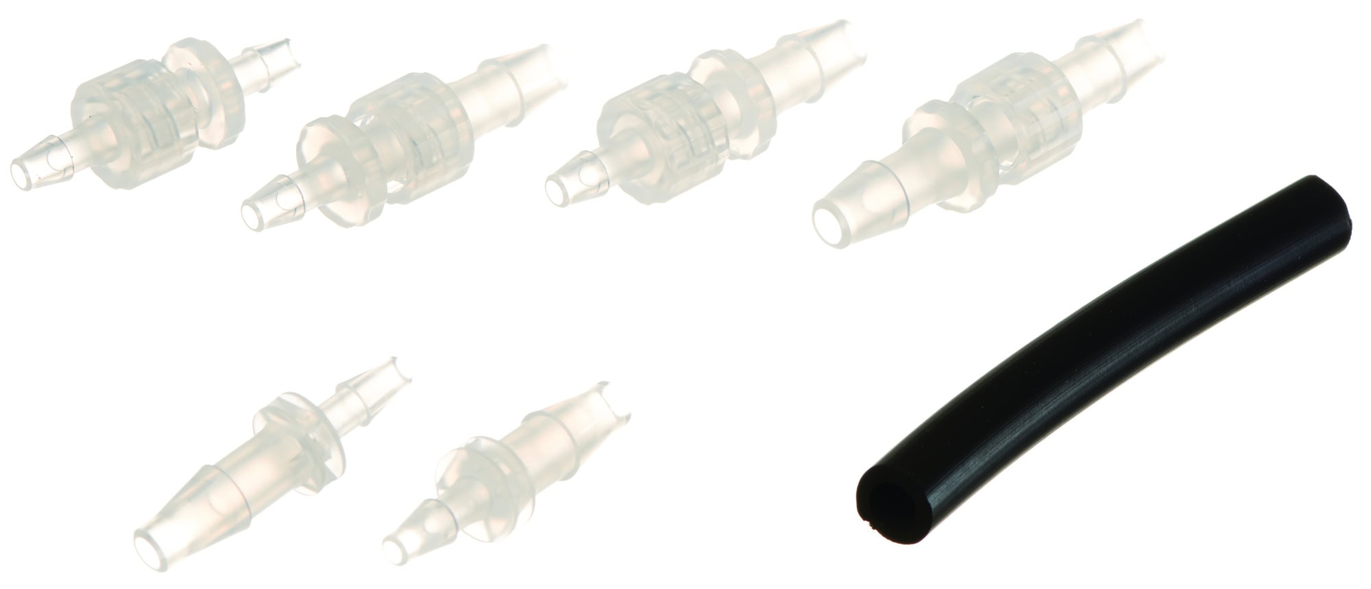 Dräger® Luer Adapter Set 8328213, Innendurchmesser: 5 mm, 10 Teile pro Pack, Männlich + Weiblich, Für die Verbindung von Dräger® Gasmesstechnik Schläuchen
