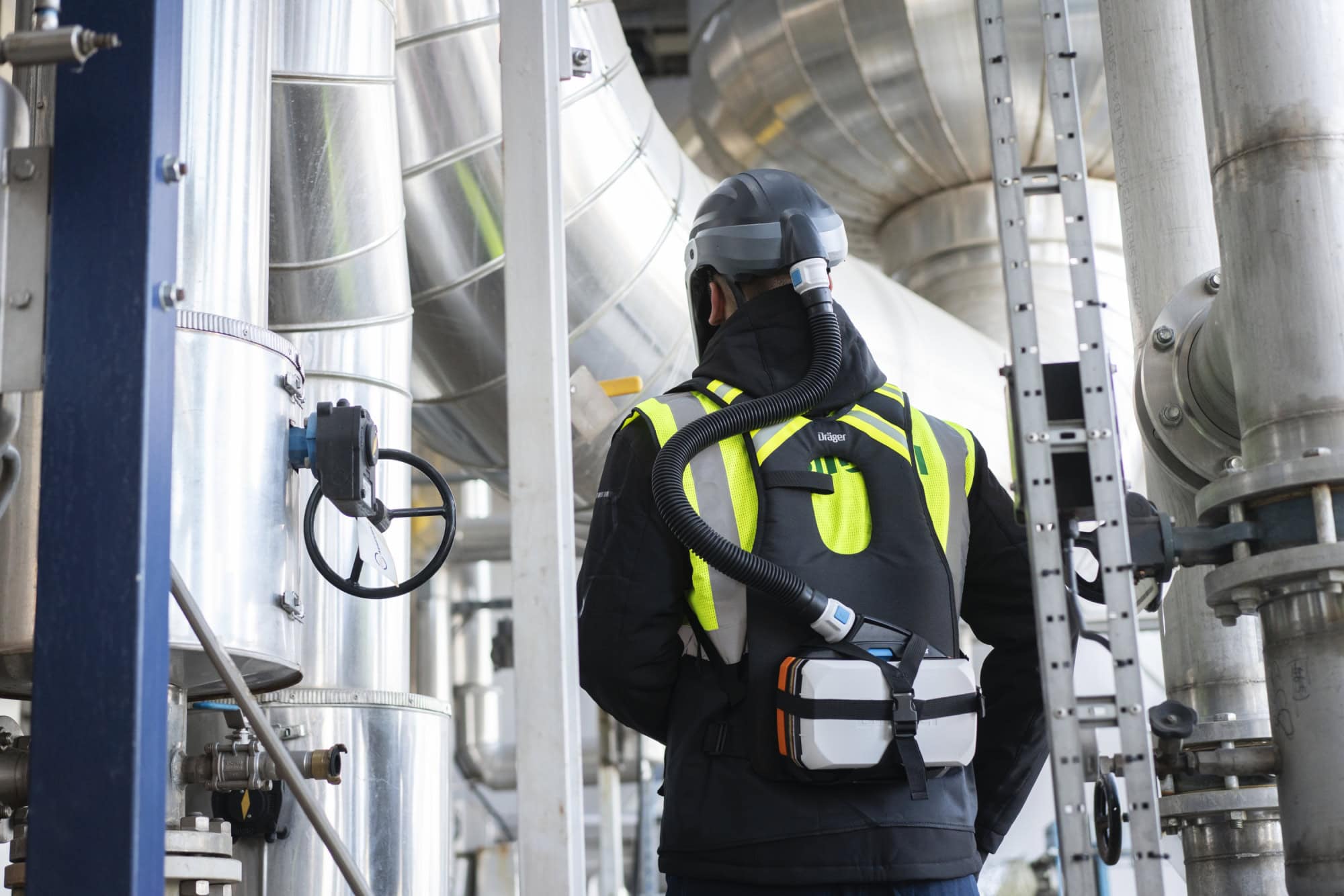 Dräger® X-plore® 8700 Gebläseatemschutz Set X-plore-8700-HIK6, TH3, Partikel- Gase- & Dämpfeschutz, EX-Schutz, Schwer-Industrie, Teile: [R59560, 3729120, R59600, 6739730, 6739535]