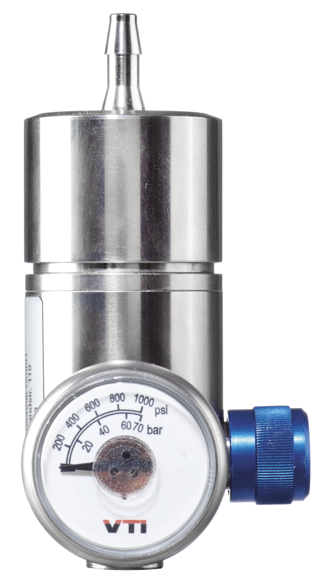 Dräger® Festdruck Regulierungsventil mit Flow Stop 8324251, Messing, Manuelles Ventil, 0,5 Liter/Min., Geeignet für nicht reaktive Gase, Für Dräger® X-Dock Station