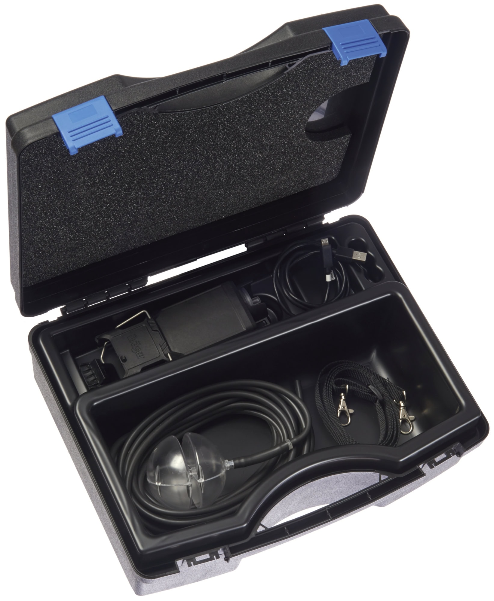 Dräger® X-am® Pumpe CSE Kit 8327117, X-am® Pumpe inkl. Koffer, Tragegurt, Schwimmersonde, 5 m FKM Schlauch & Netzteil, Zur Fernprobenahme von Gasen, Für Dräger® X-am® 2500 / 2800 / 5000 / 5600 / 5800