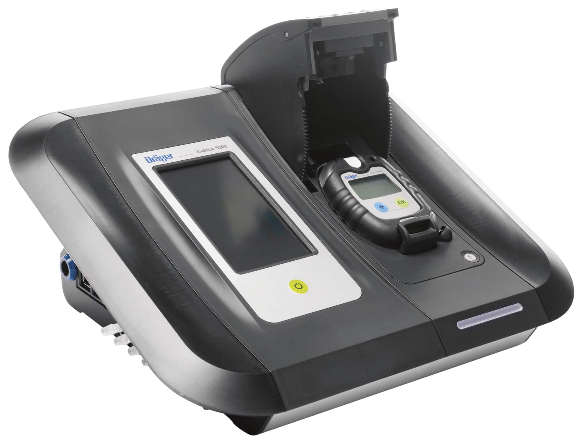 Preview: Dräger® X-Dock® Pac® 5300 Test Station & Kalibrier Station 8321881, Passend für Pac® 3500 / 6000 / 6500 / 7000 / 8000 / 8500 Serie, 1 Modul, Für Begasungstest, Justierung & Kalibrierung