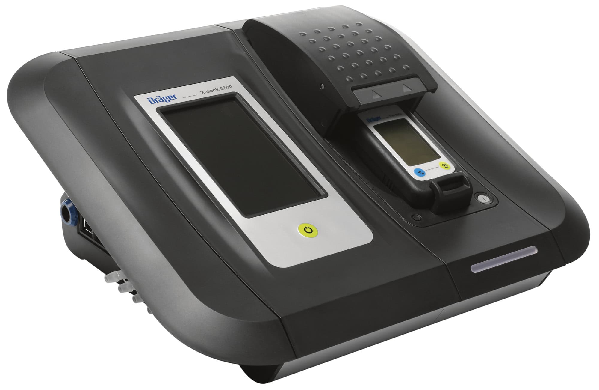 Dräger® X-Dock® X-am® 5300 Test Station & Kalibrier Station 8321880, Passend für X-am® 2500 / 2800 / 5000 / 5600 / 5800 / 125 Serie, Für Begasungstest, Justierung & Kalibrierung