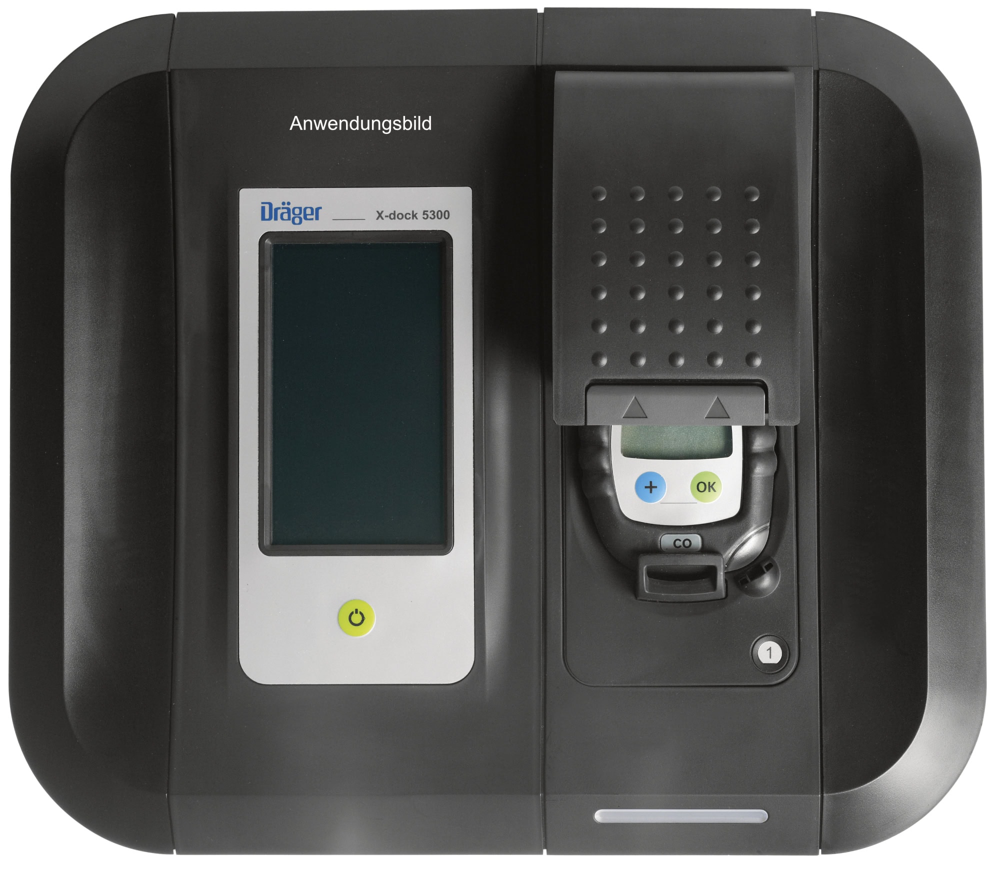 Preview: Dräger® X-Dock® Pac® 5300 Test Station & Kalibrier Station 8321881, Passend für Pac® 3500 / 6000 / 6500 / 7000 / 8000 / 8500 Serie, 1 Modul, Für Begasungstest, Justierung & Kalibrierung