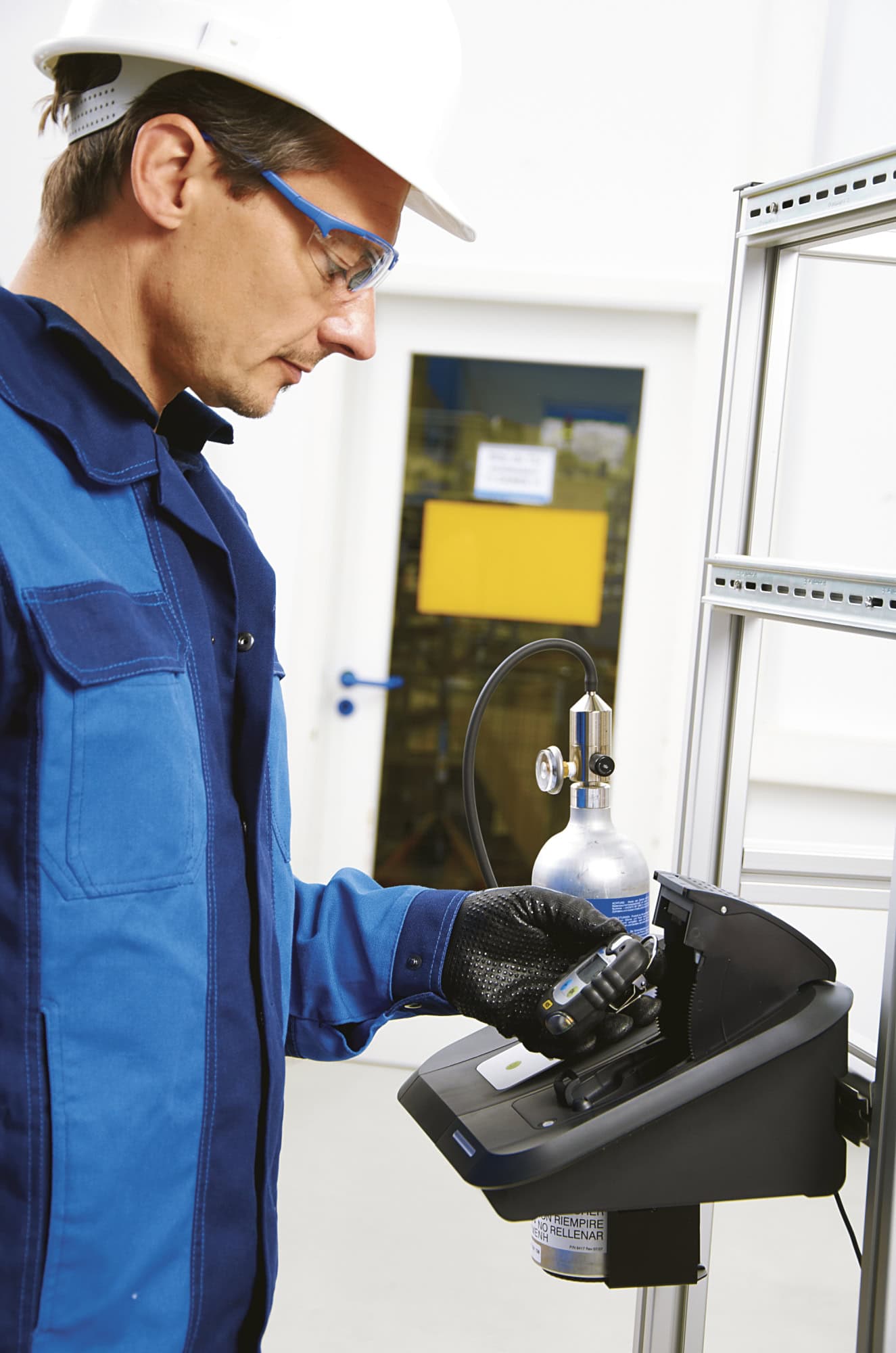 Dräger® X-Dock® Pac® 5300 Test Station & Kalibrier Station 8321881, Passend für Pac® 3500 / 6000 / 6500 / 7000 / 8000 / 8500 Serie, 1 Modul, Für Begasungstest, Justierung & Kalibrierung