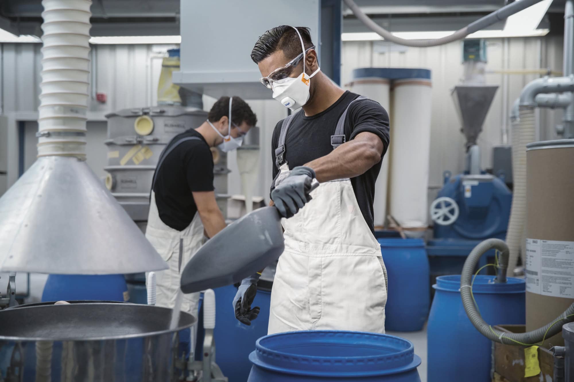 Dräger® X-plore® Atemschutzmaske / Partikelmaske 1920V FFP2 NR D 3951925, Größe M/L, Ideal für Brillenträger, Hygienisch einzelverpackt, Wirksamer Schutz gegen Stäube und Partikel bei hohem Tragekomfort