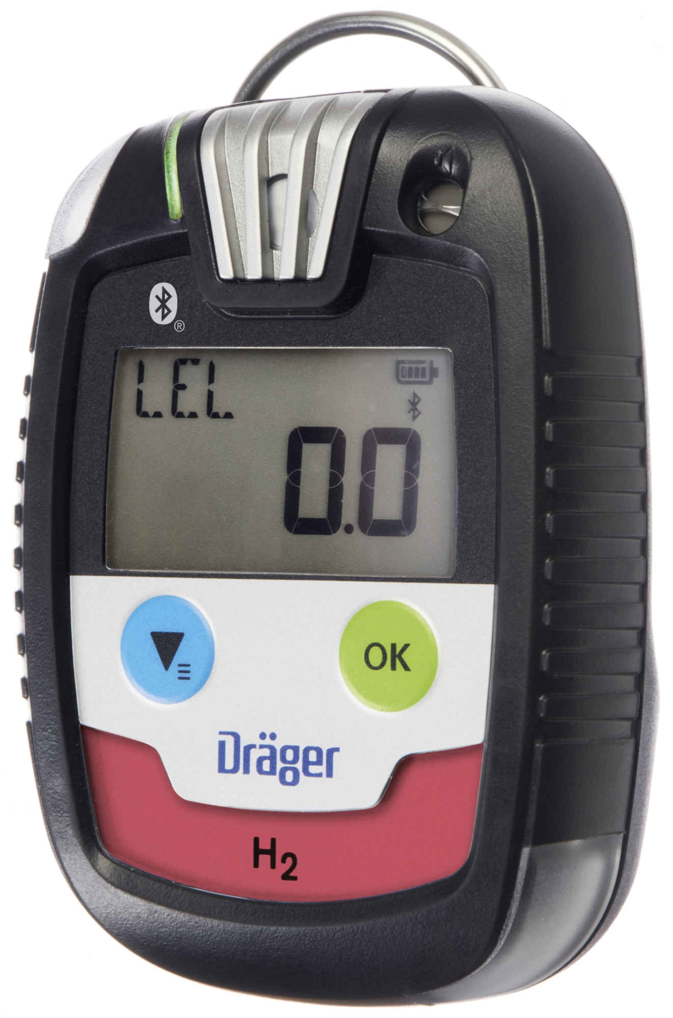 Dräger® Pac® 8000 Eingasmessgerät VN00973, Sensor: H2, Bluetooth®, IP 68 Staub & Wasserdicht, Mobiles Gaswarngerät für Wasserstoff (H2)