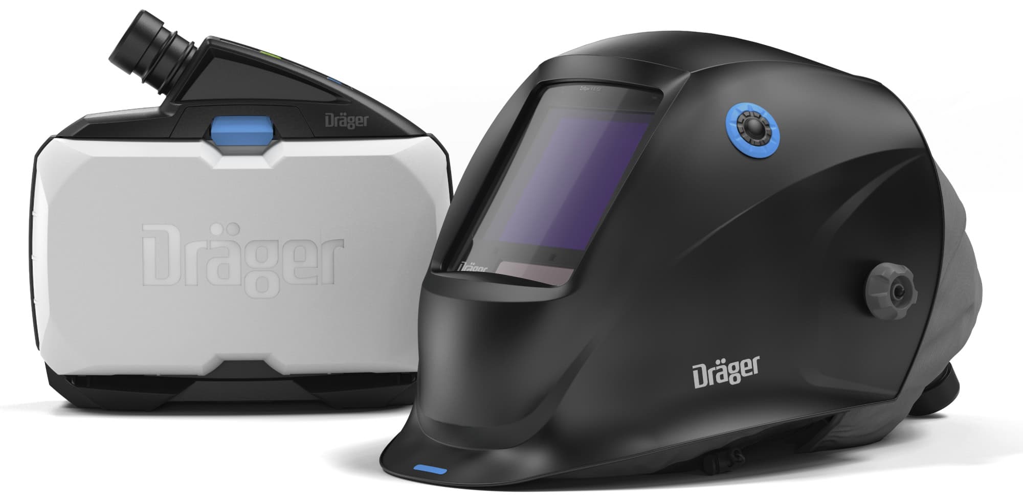 Dräger® X-plore® 8500 Schweißer Set Standard 3722132, TH3, 4A/3B, Kopfband + Textilkopfschutz